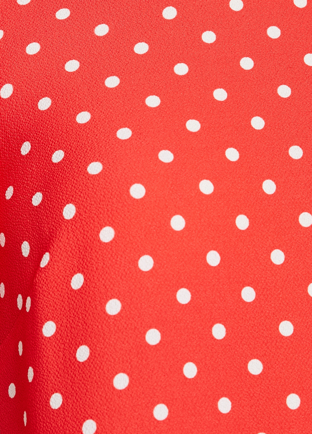 Красное кэжуал платье KOTON в горошек