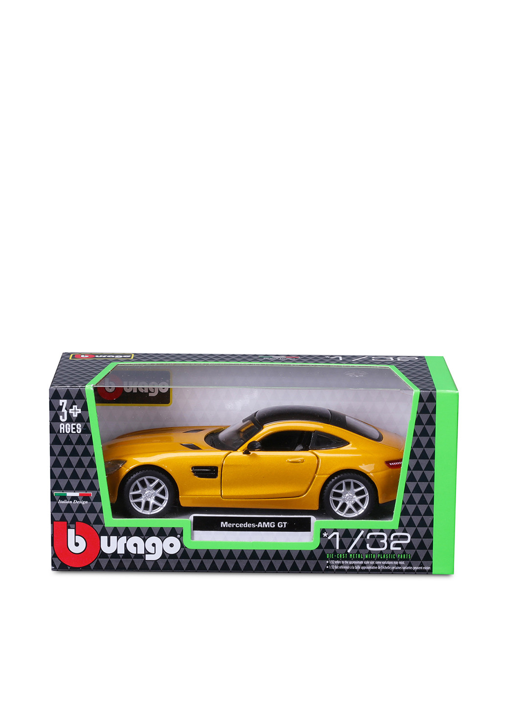 Автомодель Mercedes-AMG GT, 7.8х16.6х7.6 см Bburago (261249126)