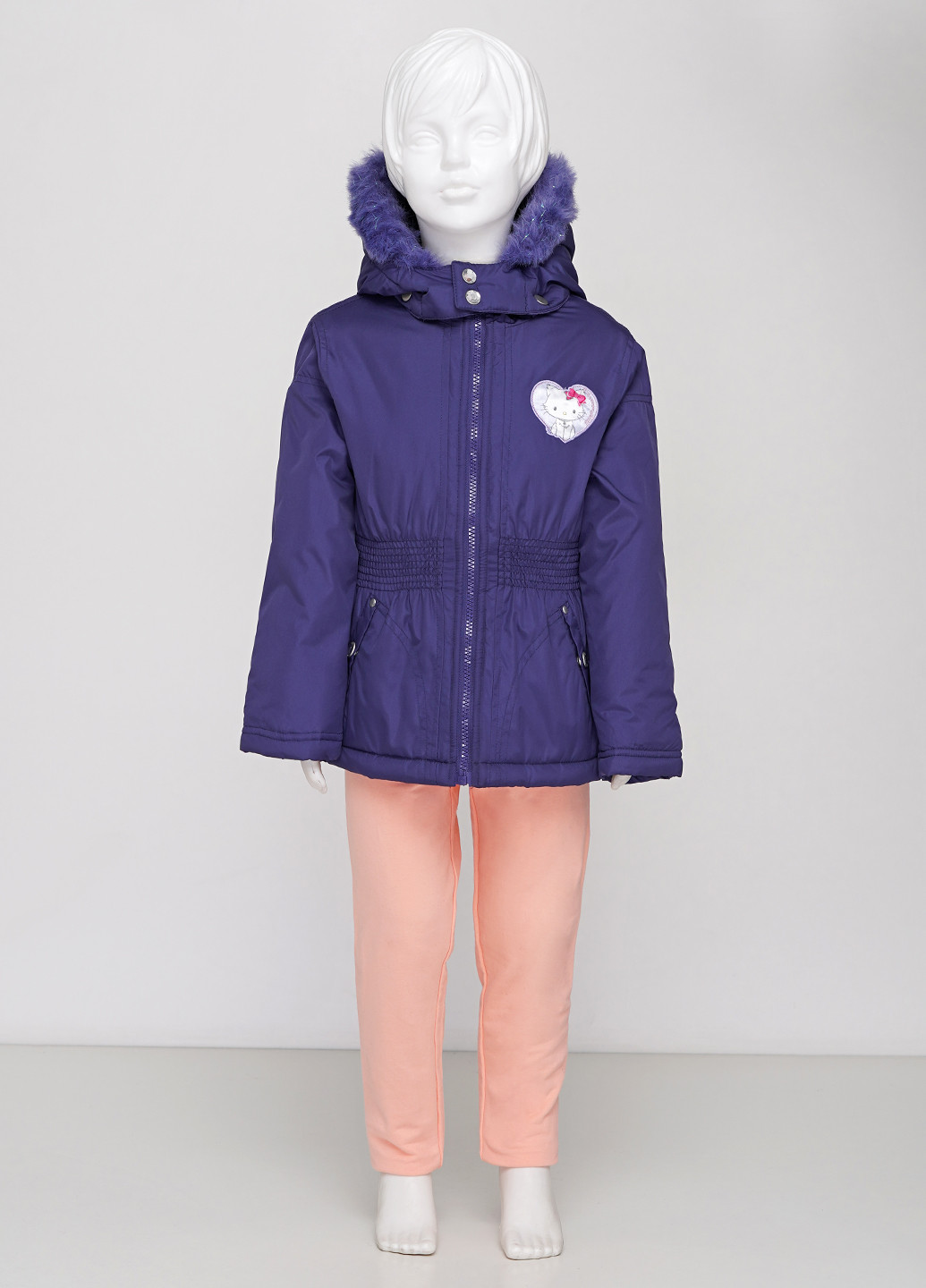 Фиолетовая демисезонная куртка Charmmy Kitty
