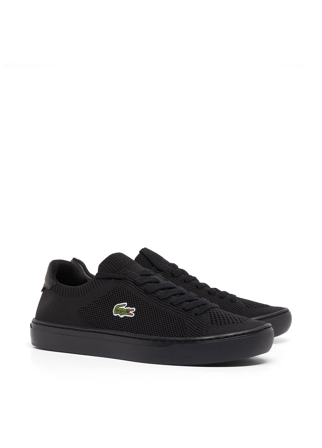 Чорні кеди Lacoste