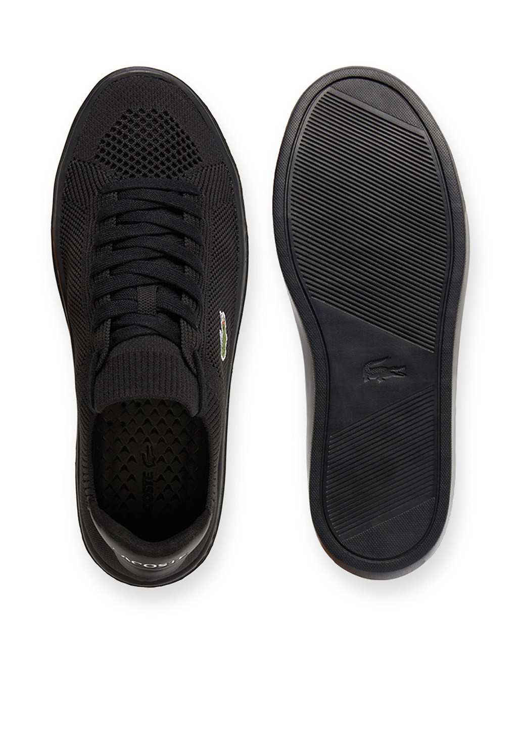 Чорні кеди Lacoste
