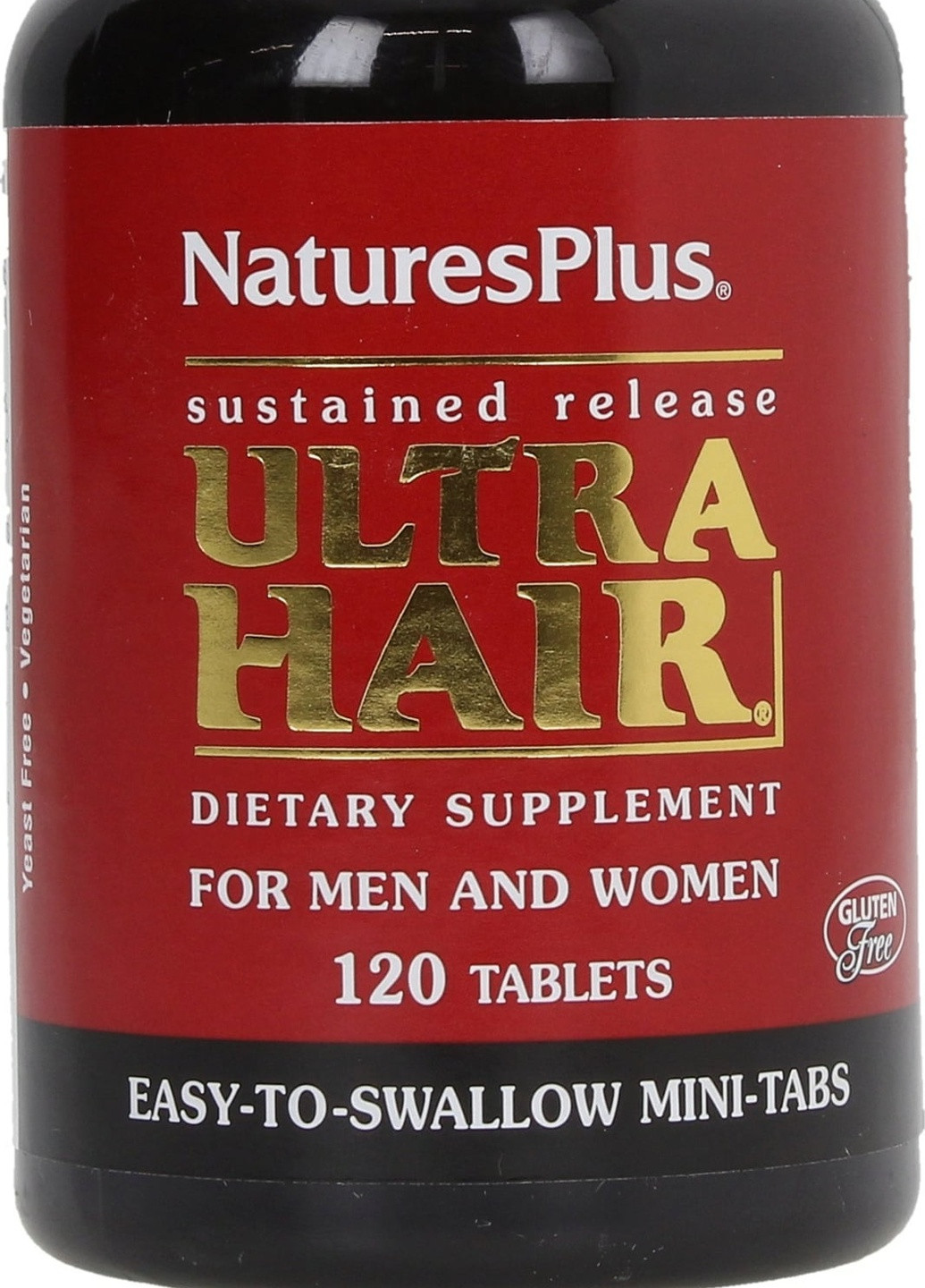 Комплекс для шкіри, волосся і нігтів Nature's Plus Ultra Hair For Men & Women 120 Tablets Natures Plus (256455221)