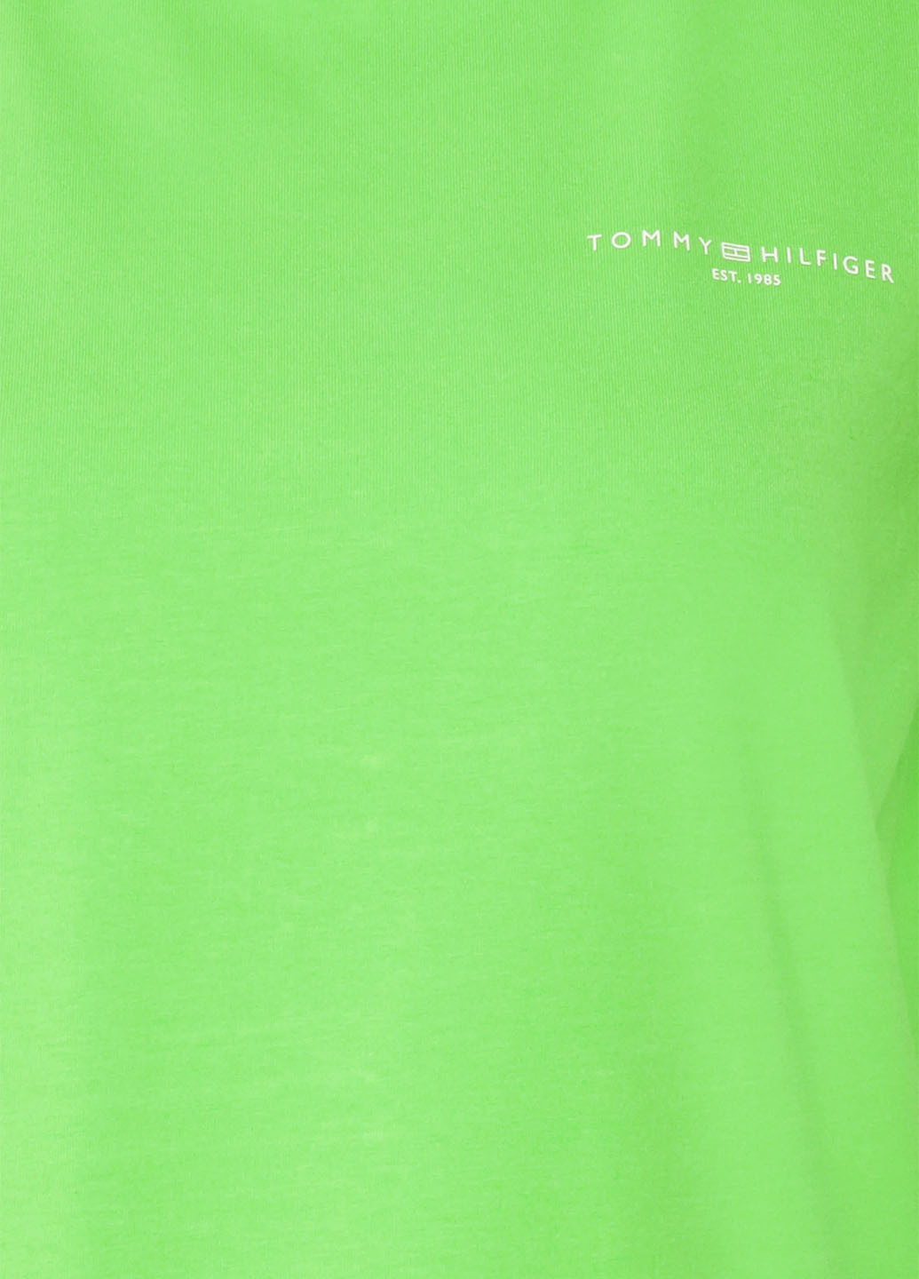 Салатовая летняя футболка Tommy Hilfiger