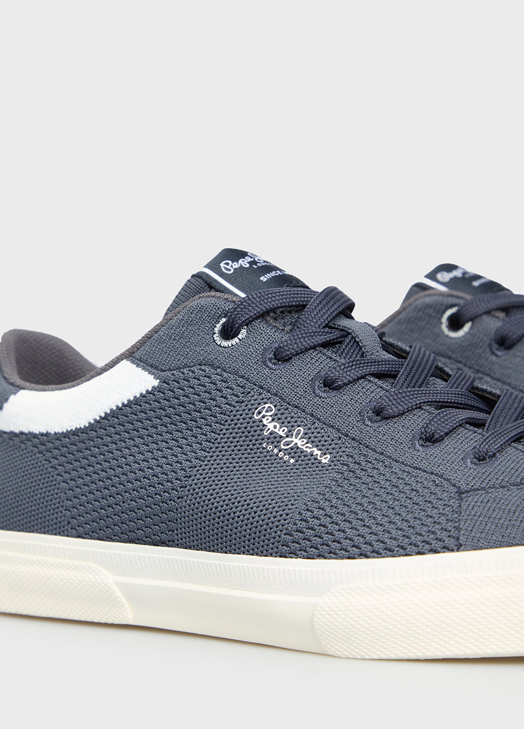Серо-синие кеды Pepe Jeans