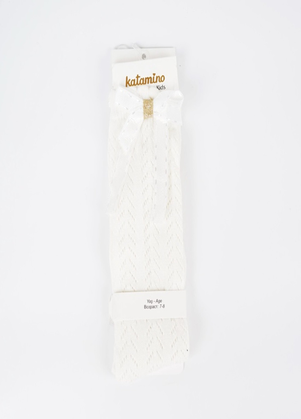 Шкарпетки для дівчат, довгі (котон),, 5-6, beige Katamino k14046 (252932440)