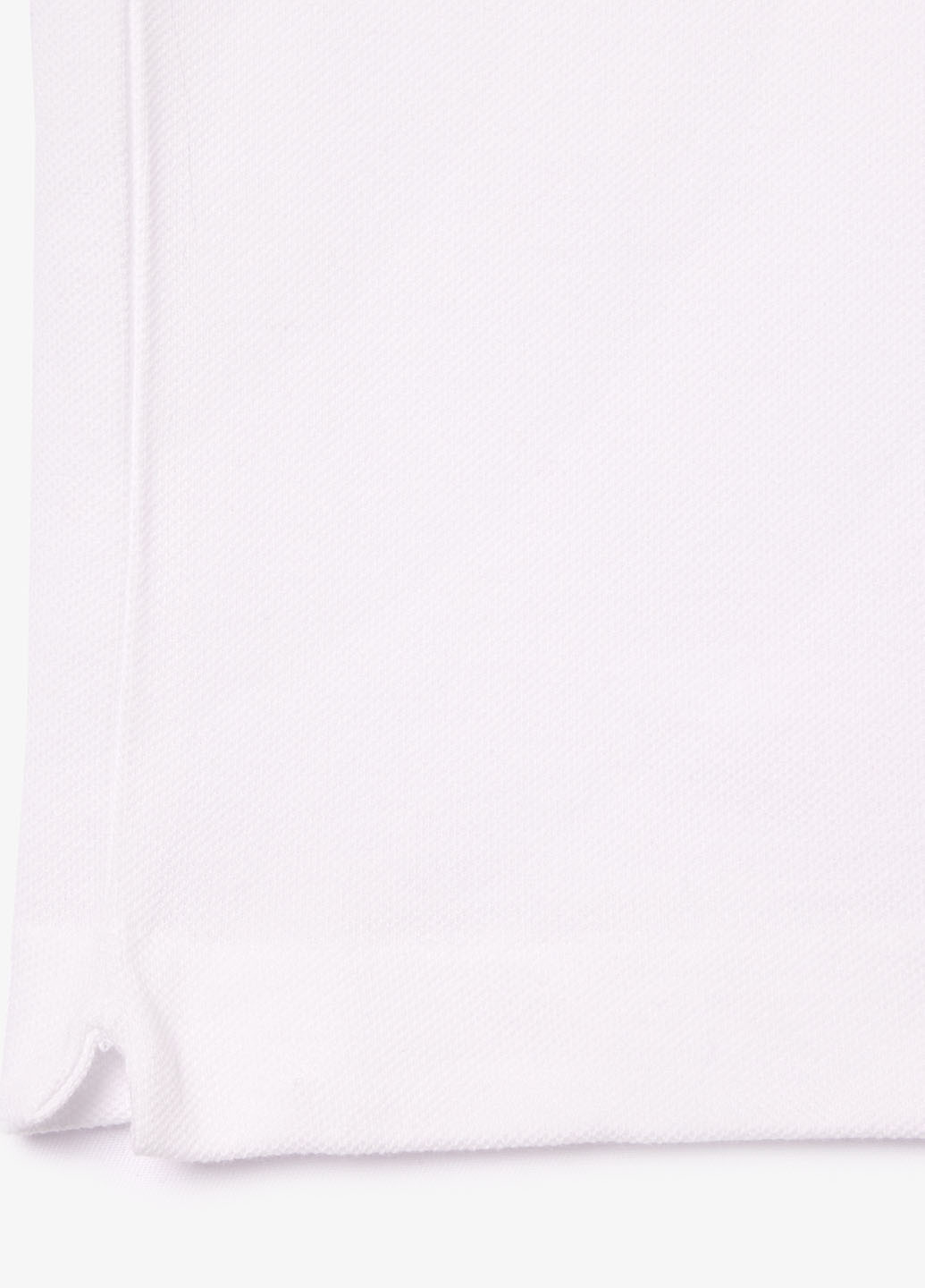 Белая футболка-поло для мужчин Lacoste с логотипом