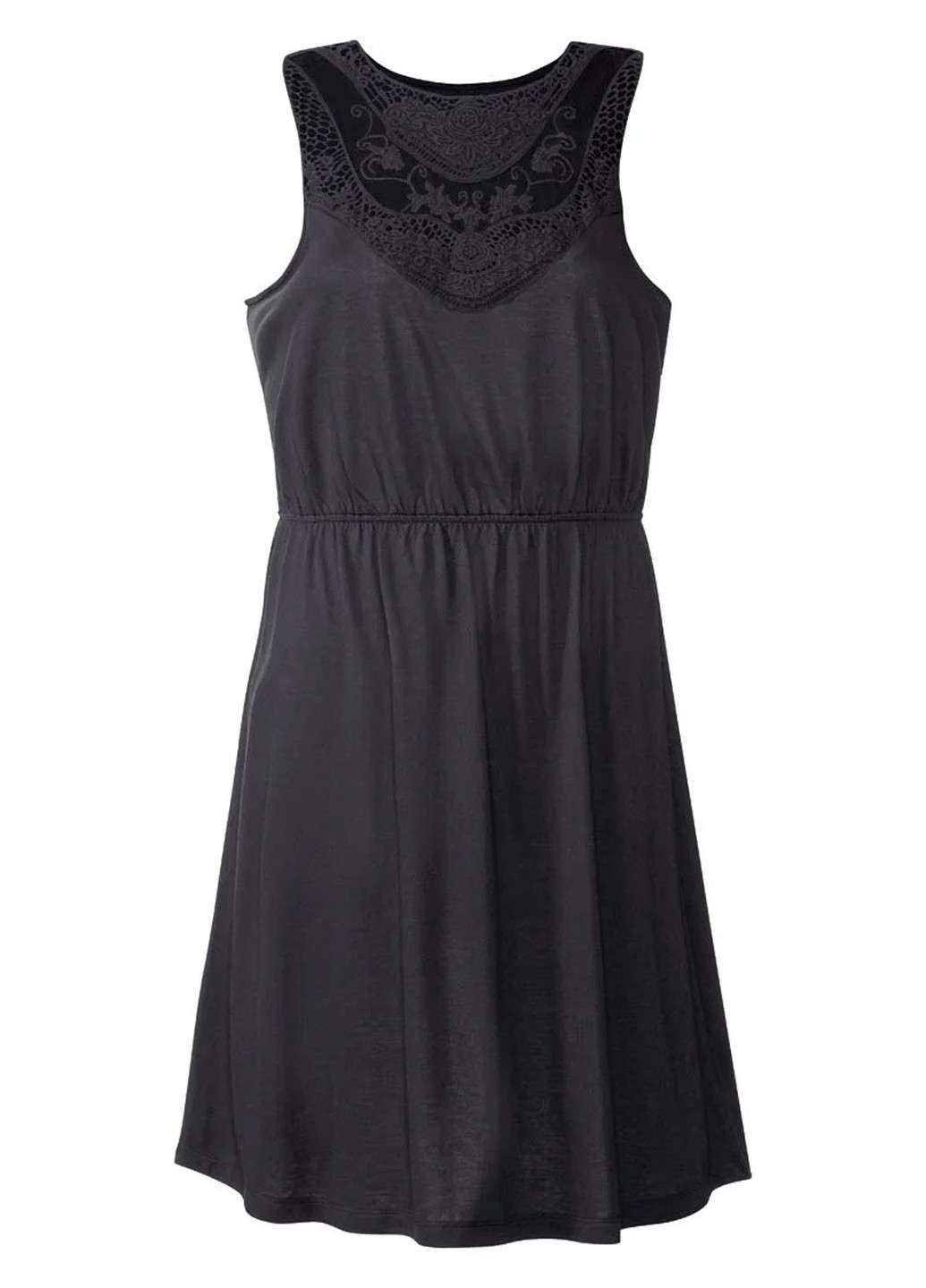 Чорна кежуал сукня а-силует Esmara однотонна