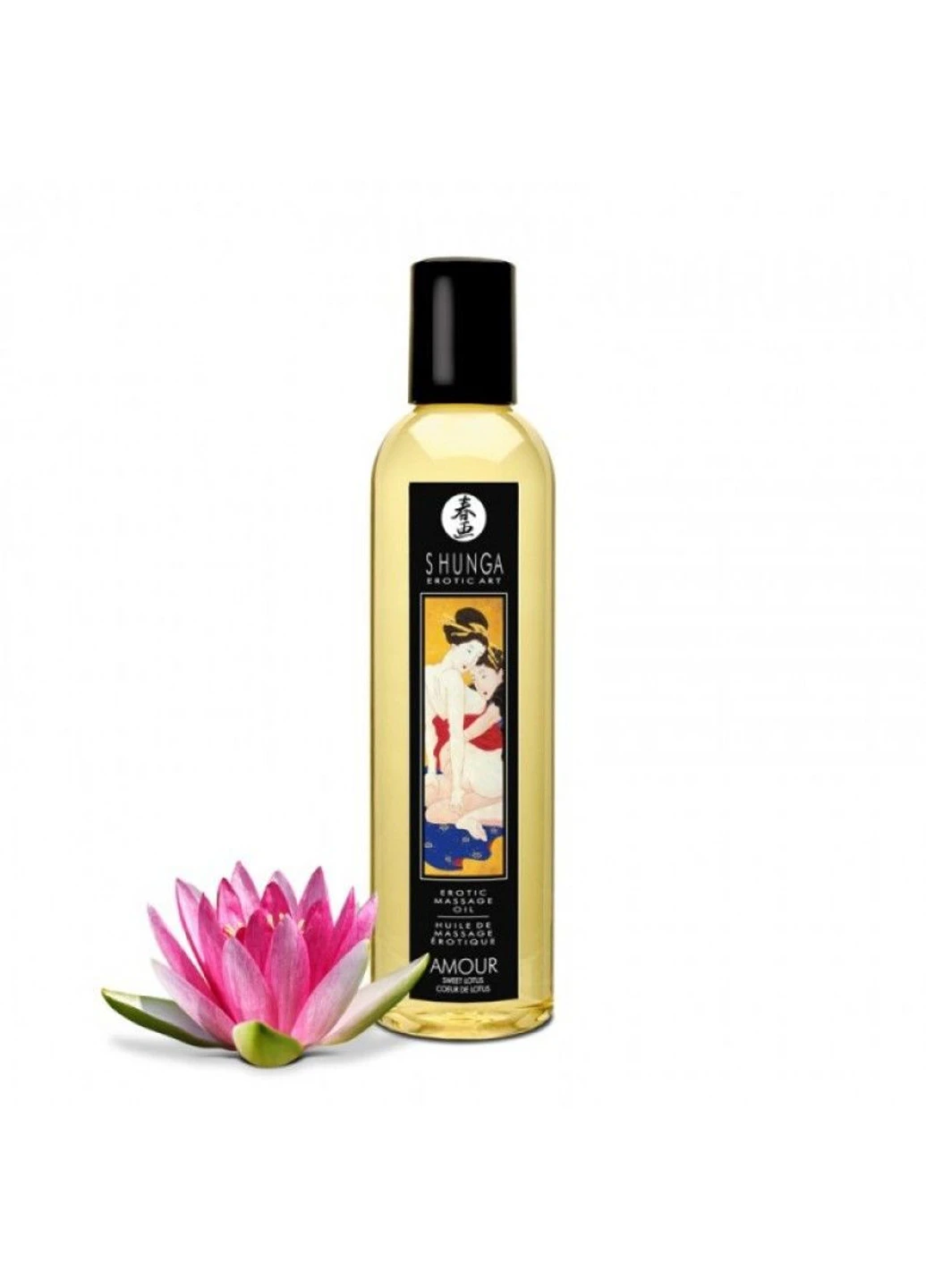 Масажне масло Amour - Sweet Lotus (250 мл) Shunga (251876807)