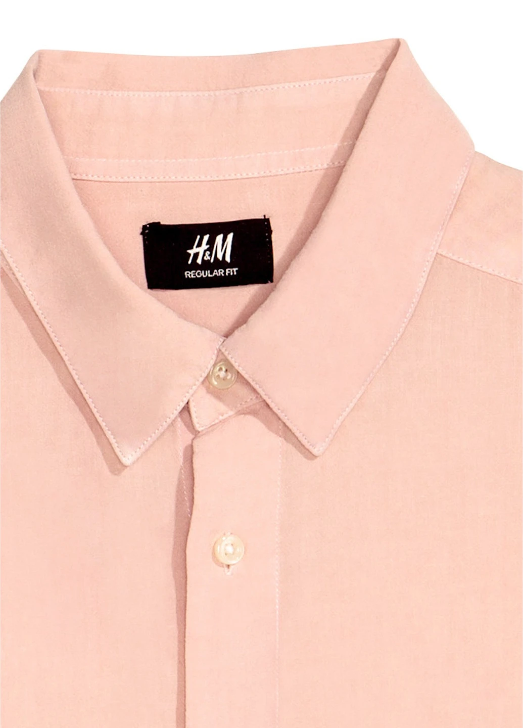 Розовая рубашка H&M