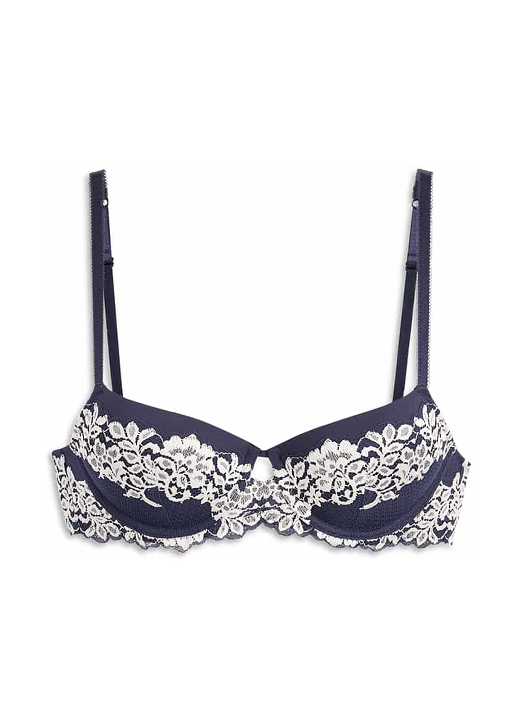 Темно-синій балконет бюстгальтер C&A з кісточками поліамід
