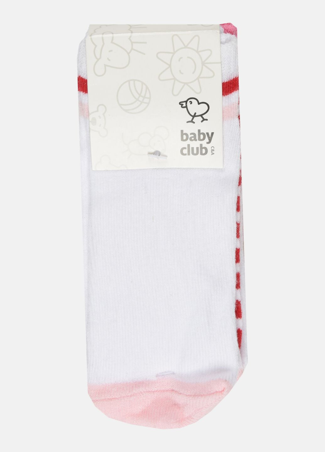 Рожеві шкарпетки (5 пар) C&A (219729875)