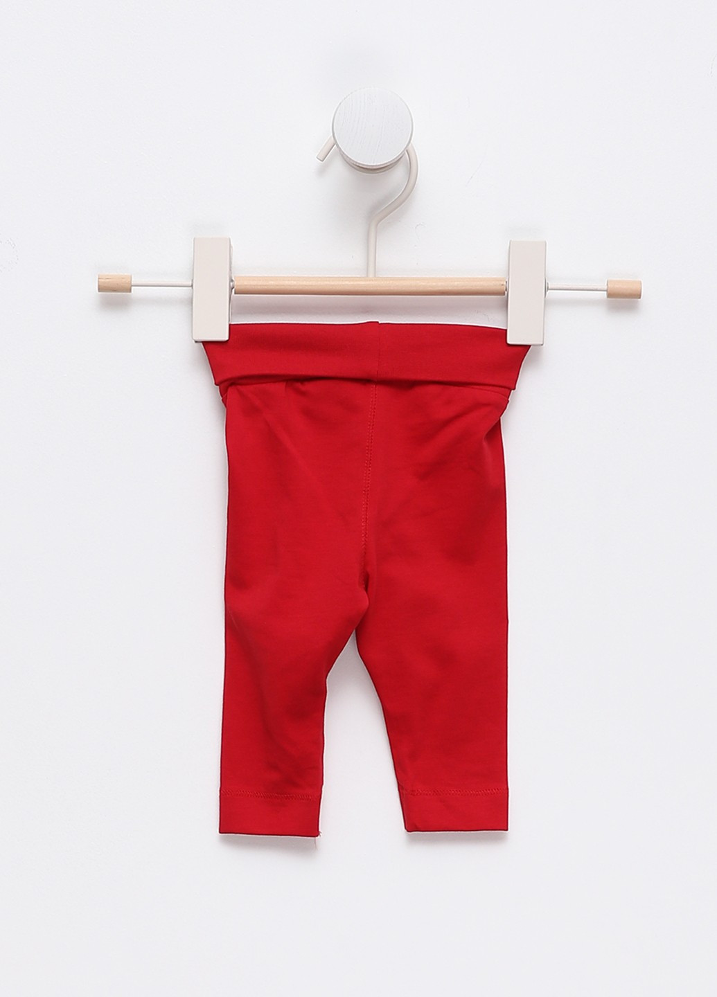 Красные кэжуал зимние зауженные брюки H&M