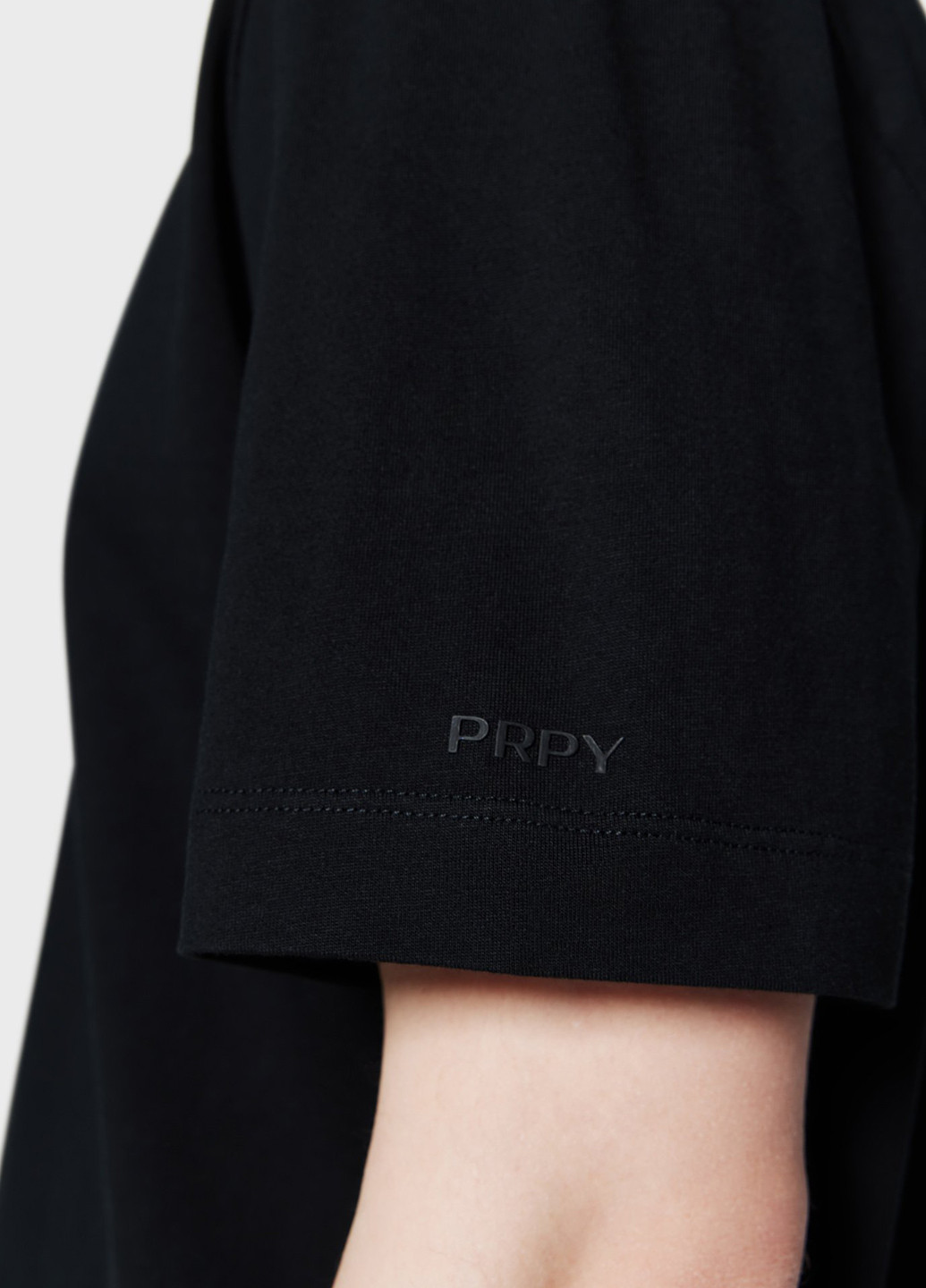 Чорна футболка PRPY