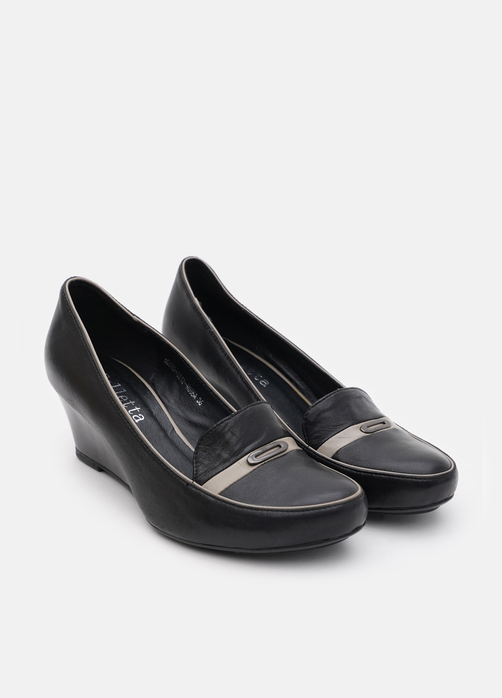 It-Girl Туфлі чорний з натуральна шкіра, — демісезон (362575877)