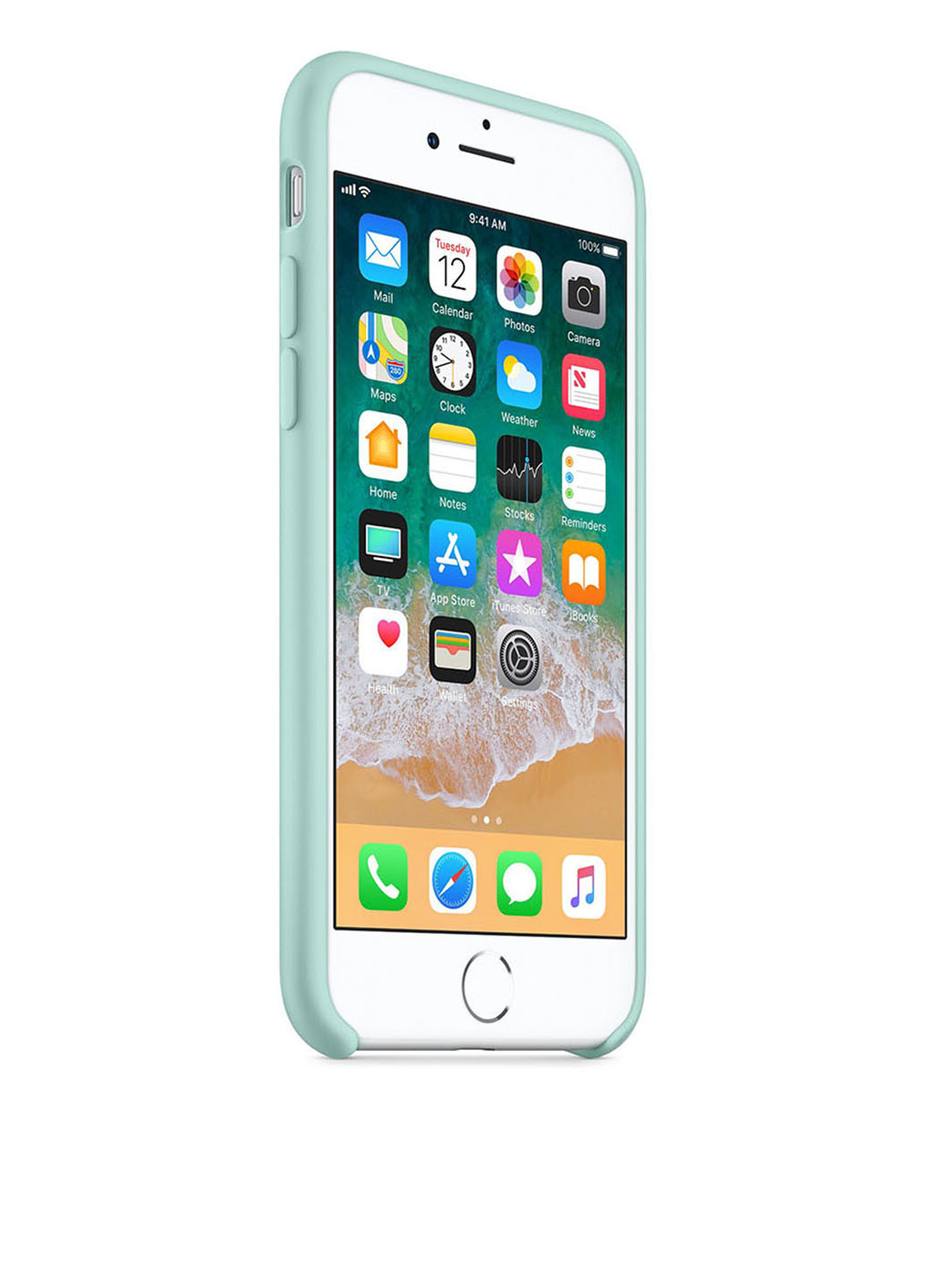 Чехол для телефона Apple светло-бирюзовый