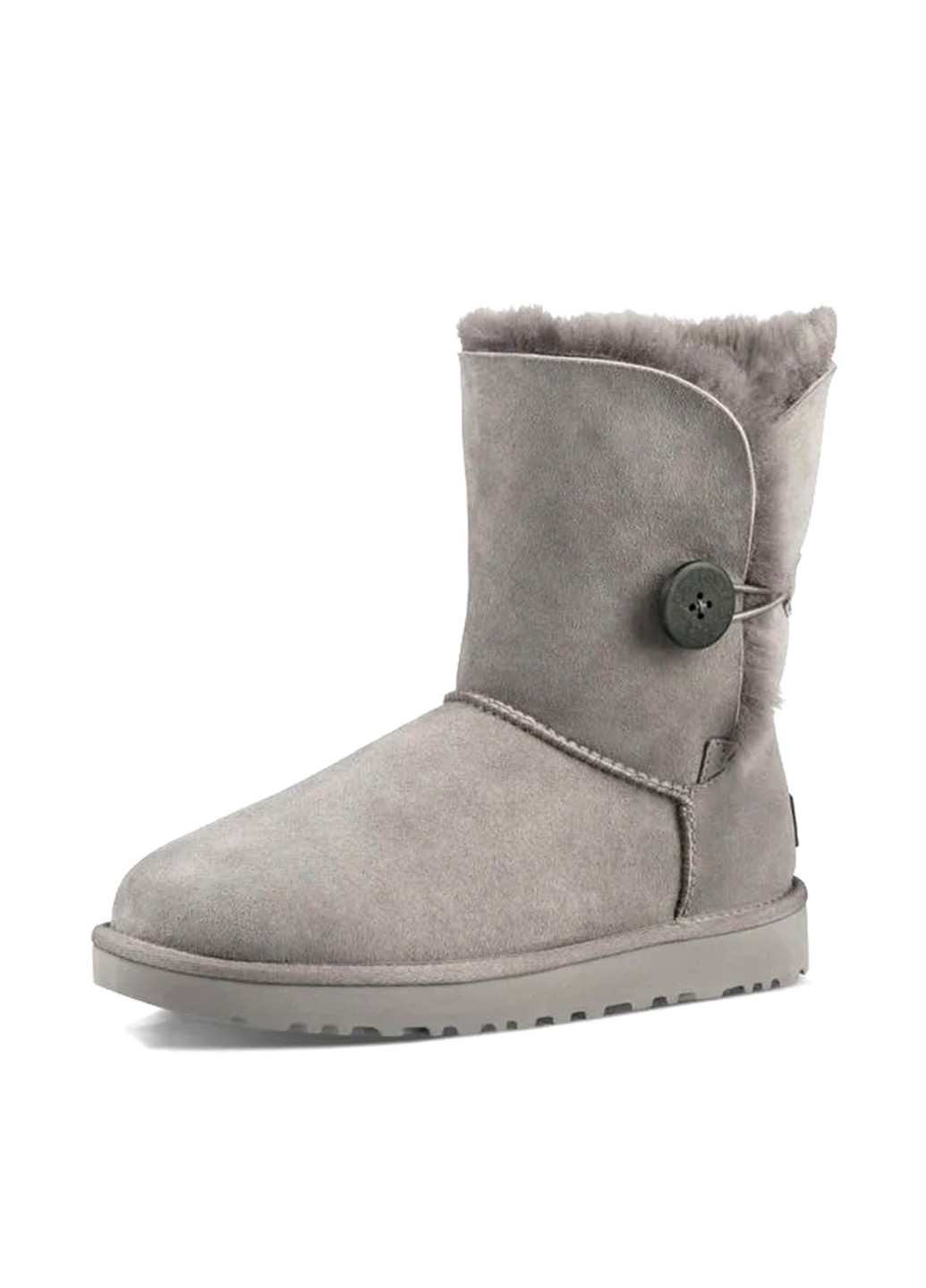 Серые угги UGG с пуговицами