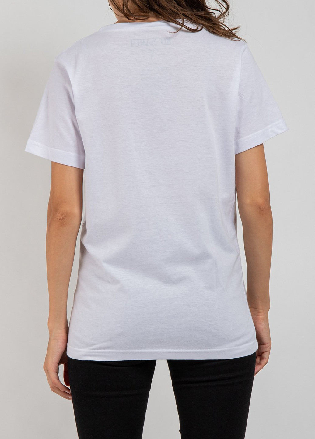 Біла футболка з принтом Ko Samui - (250382438)