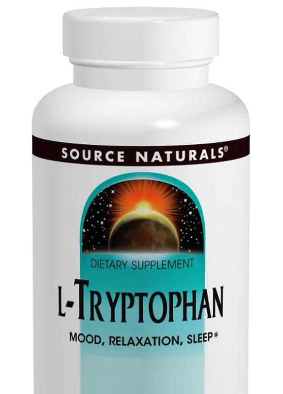 L-Триптофан 500мг,, 120 капсул Source Naturals (228292185)