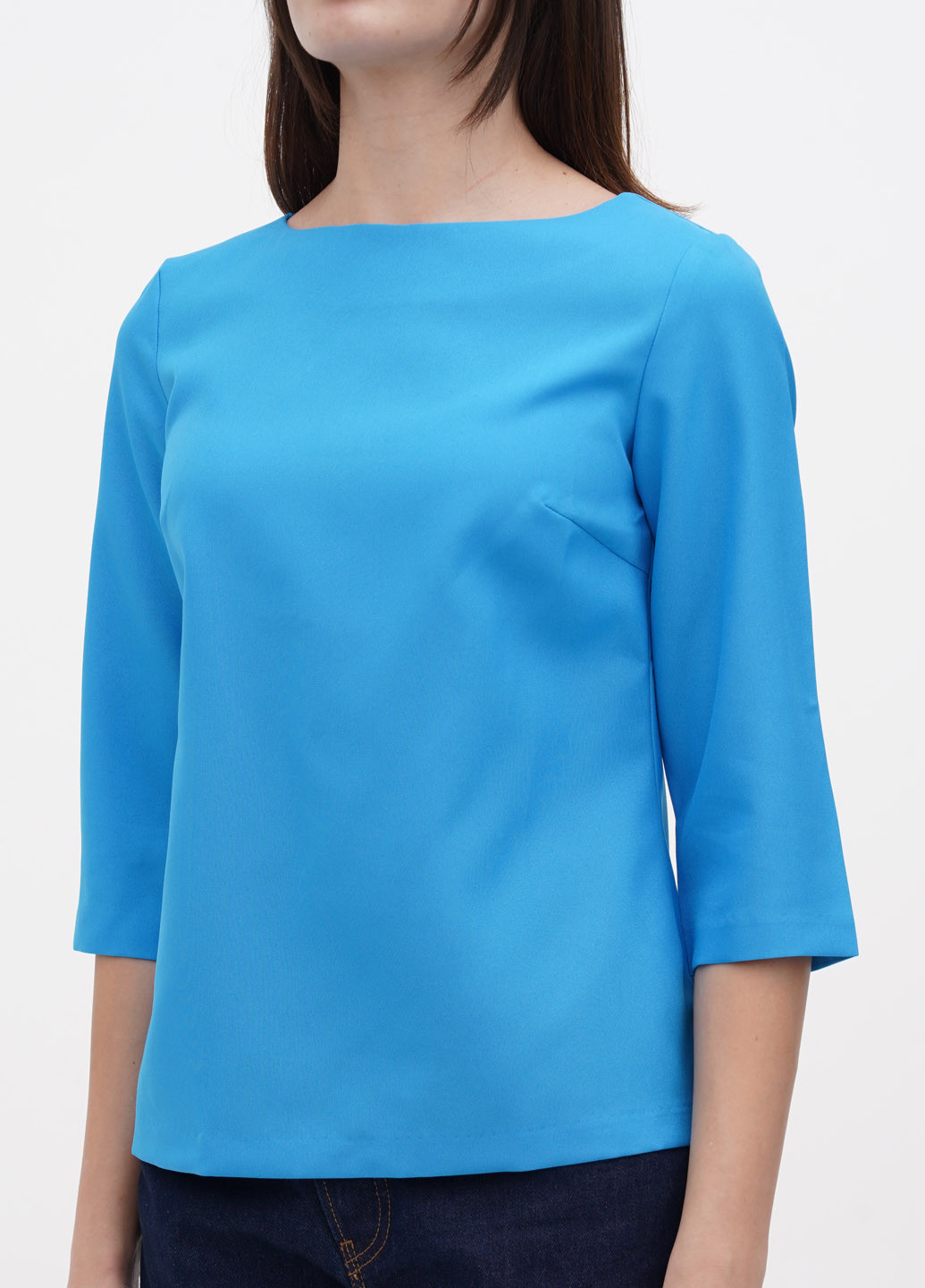 Голубая летняя блуза Laura Bettini