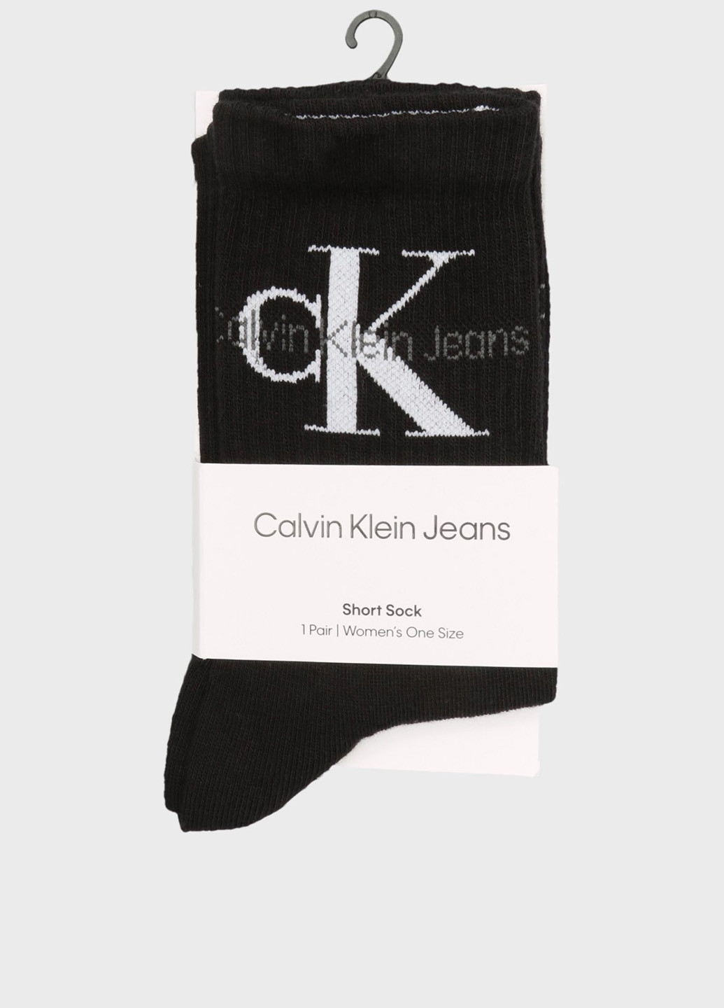 Чёрные носки Calvin Klein Jeans логотипы (366438487)