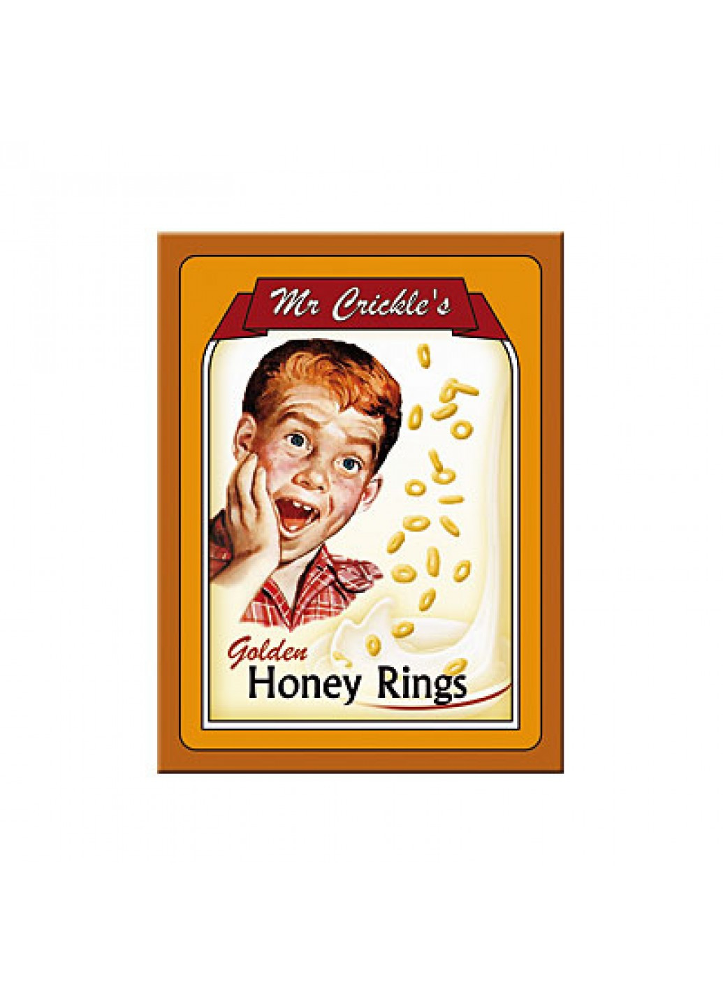 Магніт 8x6 см "Mr Crickle's - Honey Rings" (14193) Nostalgic Art (215853590)