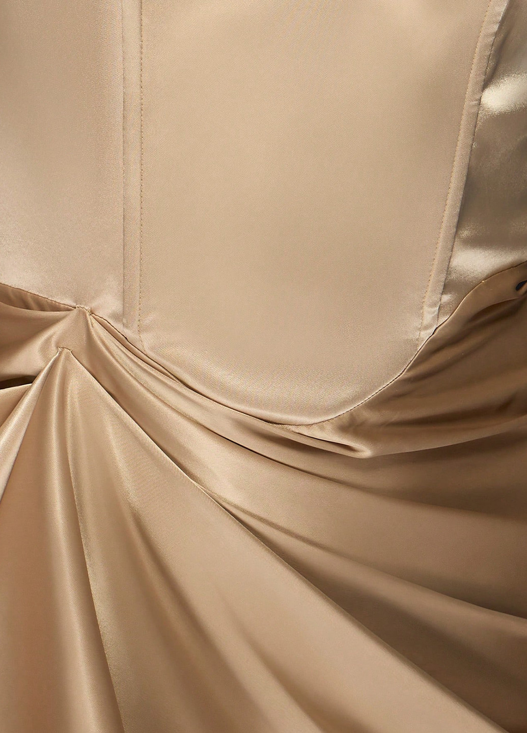 Бежева святковий сукня бандо SHEIN однотонна