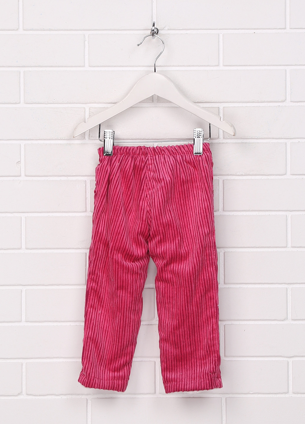Розовые кэжуал демисезонные прямые брюки Combix