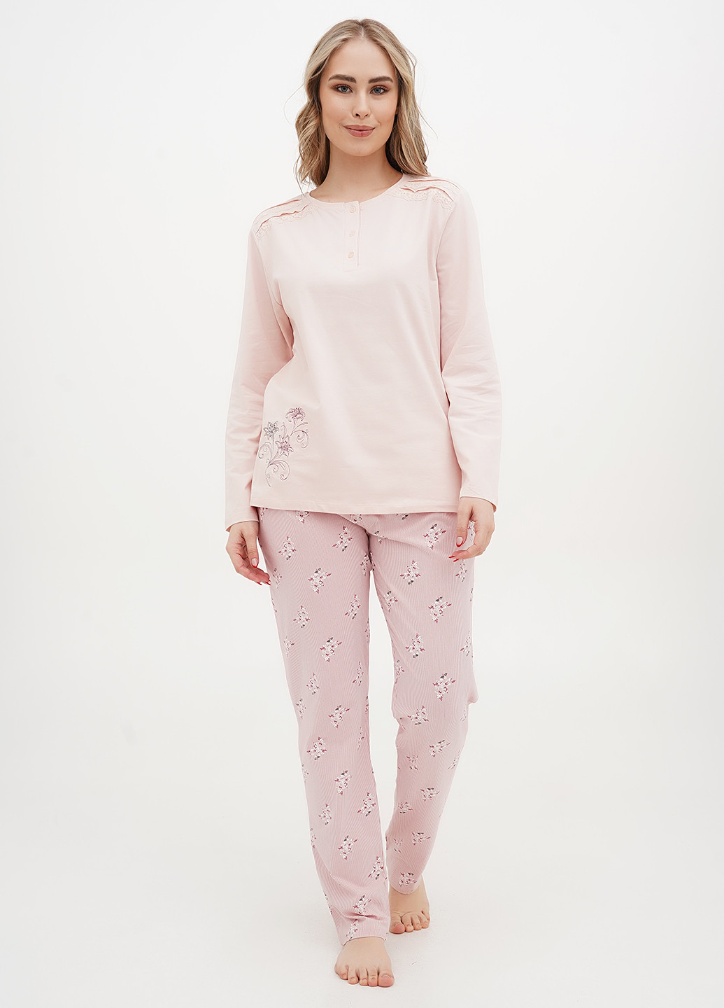 Костюм (лонгслів, штани) Cotpark (323594991)