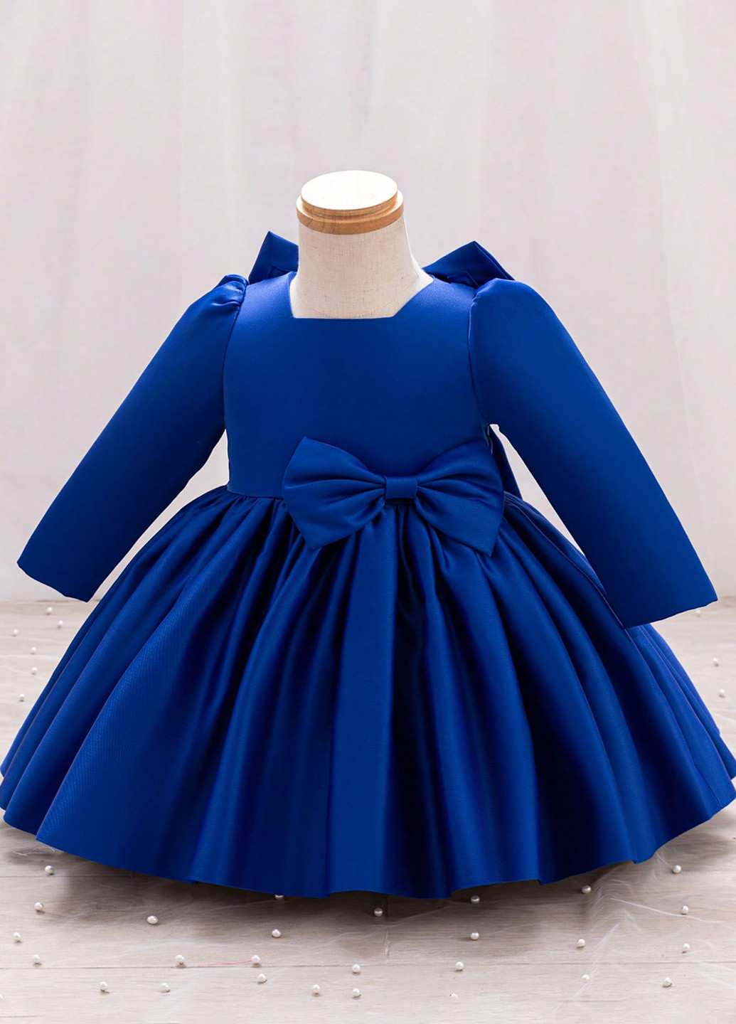 Темно-синя сукня SHEIN (367018483)