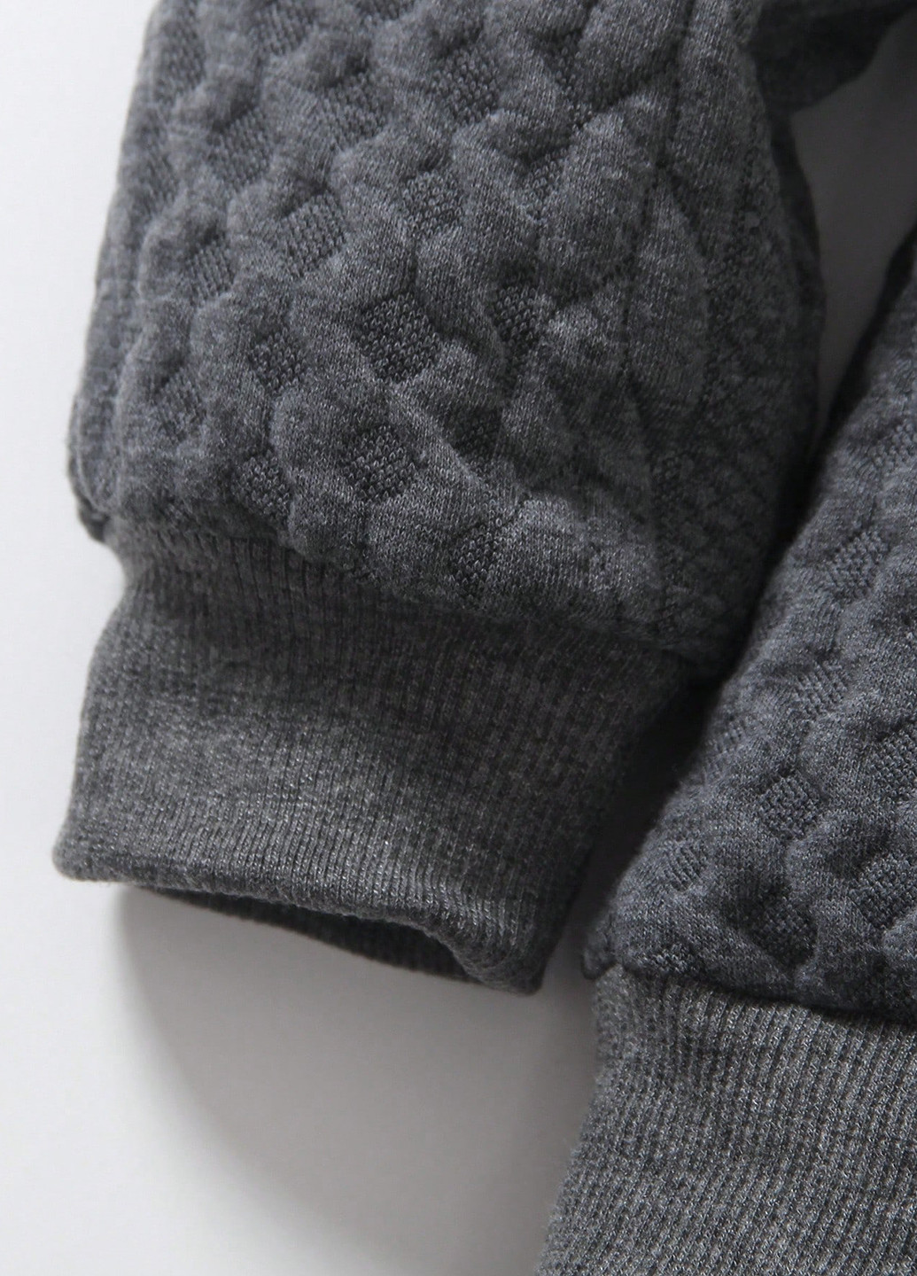 Серо-синий демисезонный комплект (свитер, брюки) SHEIN