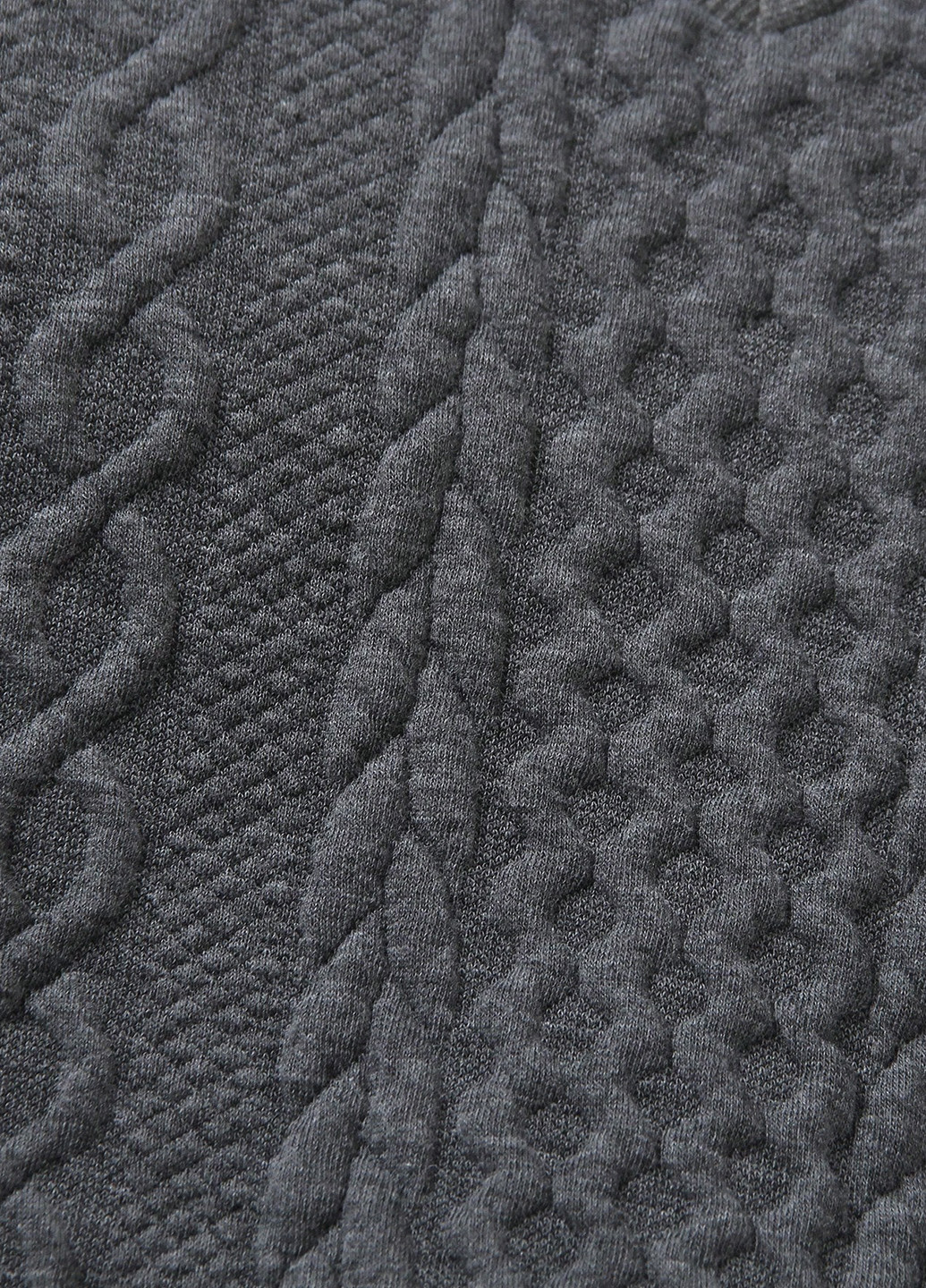 Серо-синий демисезонный комплект (свитер, брюки) SHEIN