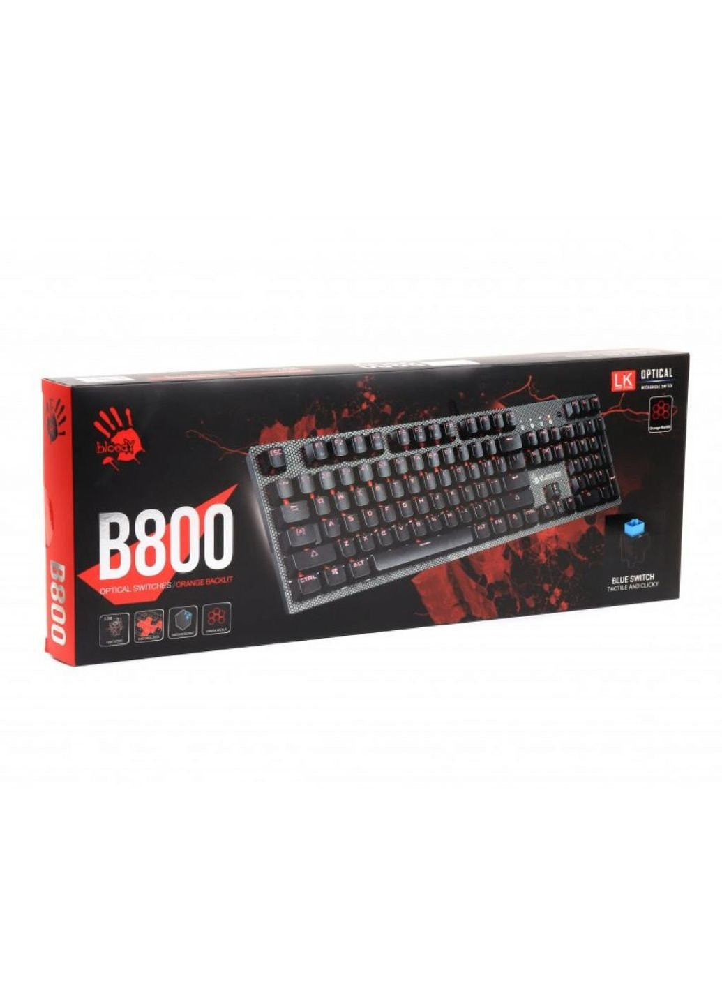 Клавіатура A4Tech bloody b800 netbee (253468476)