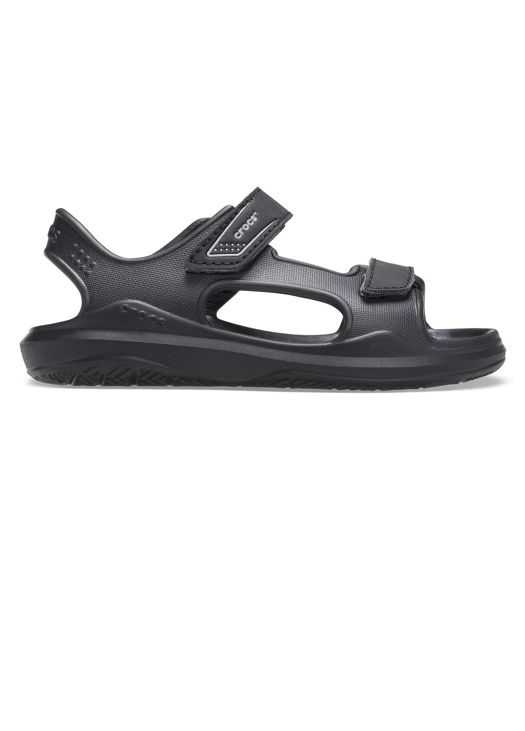 Черные кэжуал сандалии Crocs