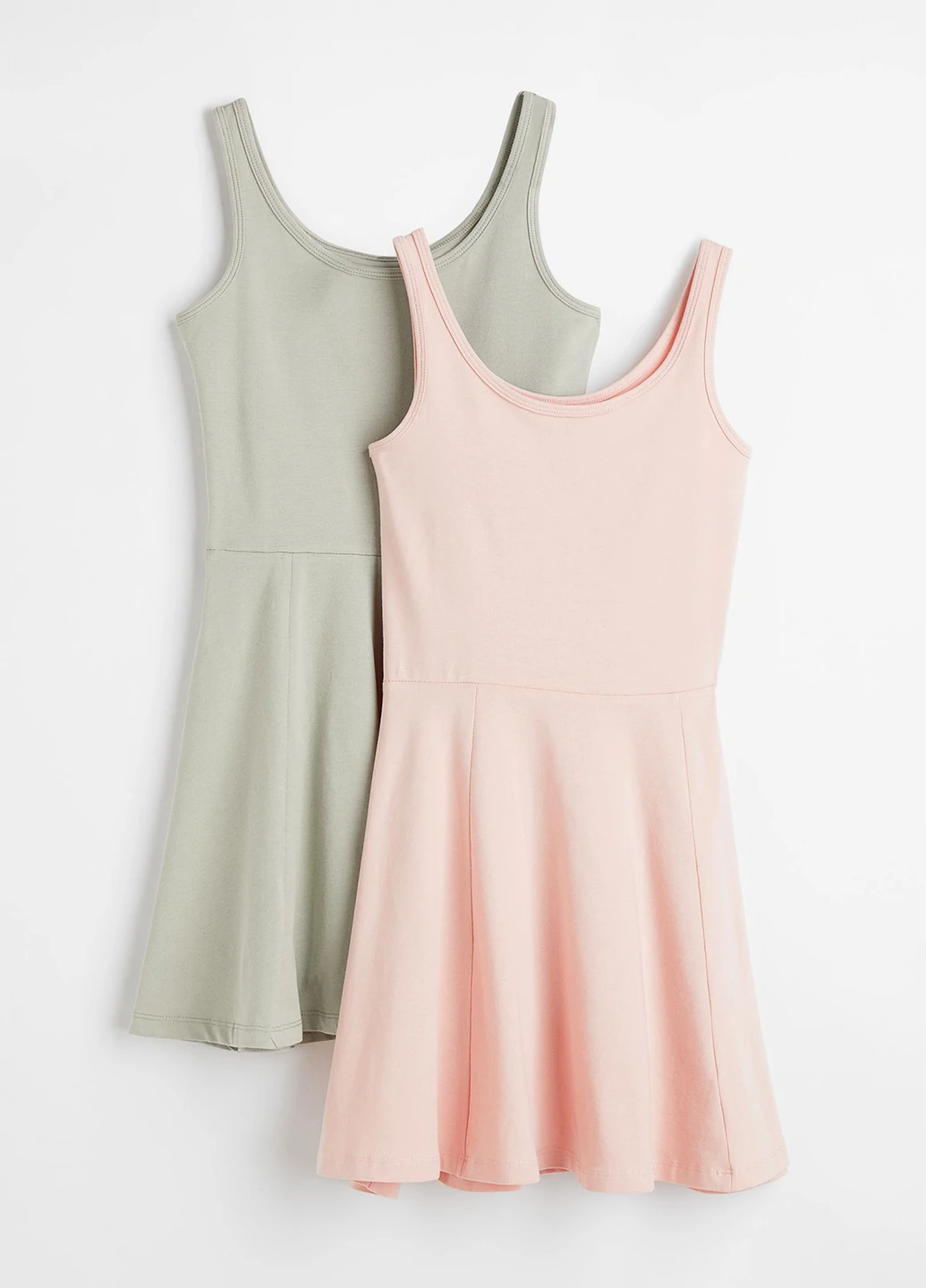 Комбинированное платье (2 шт.) H&M (280790030)