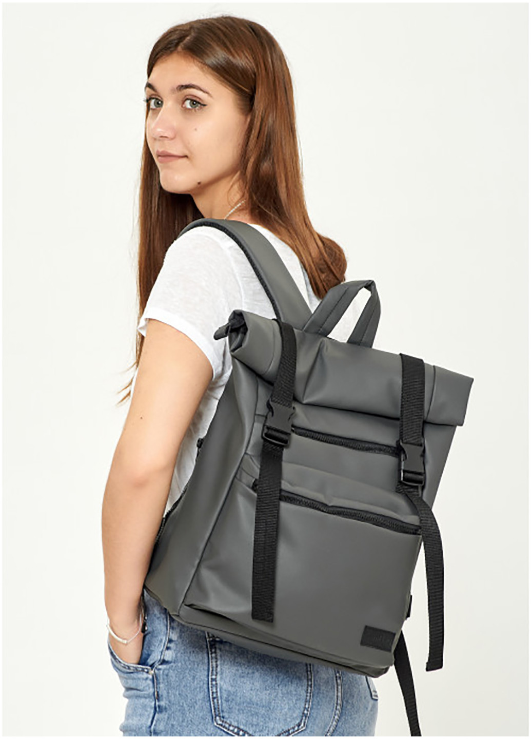 Жіночий рюкзак 41х30х16 см Sambag (242189028)