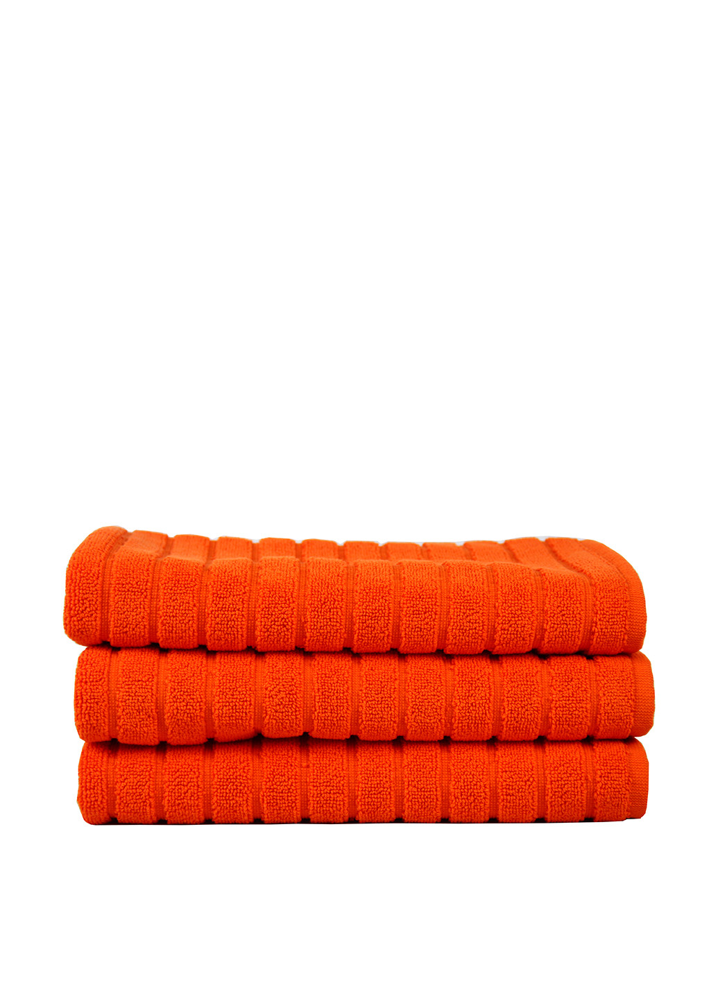 Maisonette полотенце (1 шт.), 60х60 см однотонный оранжевый производство - Турция