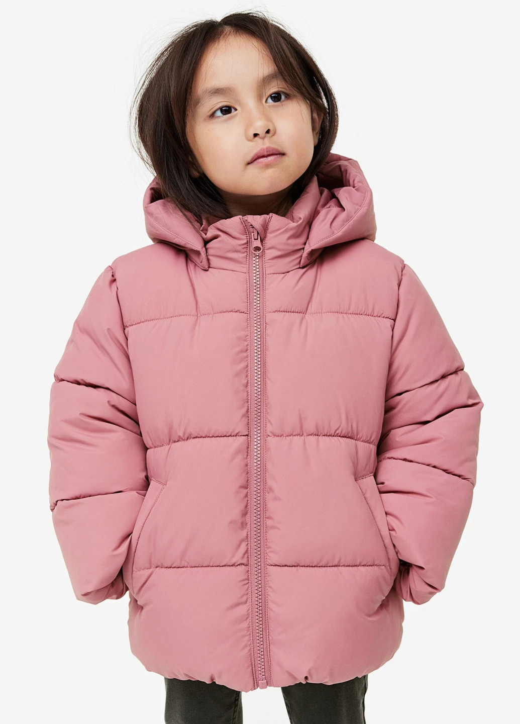 Рожева демісезонна куртка H&M