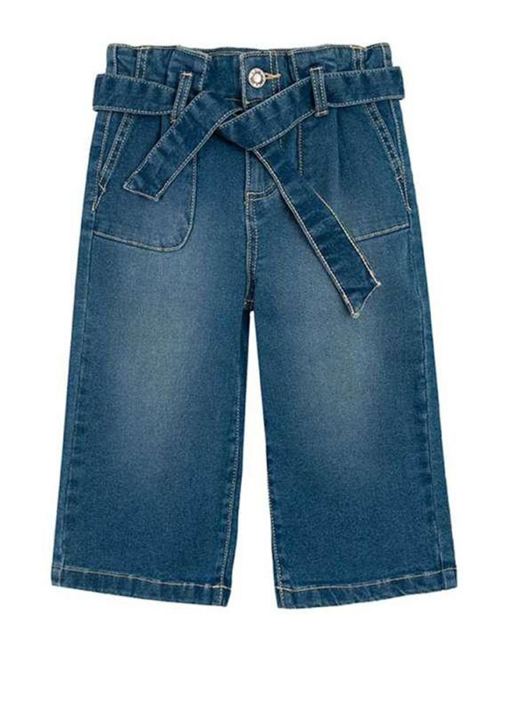 Синие демисезонные прямые джинсы Cool Club