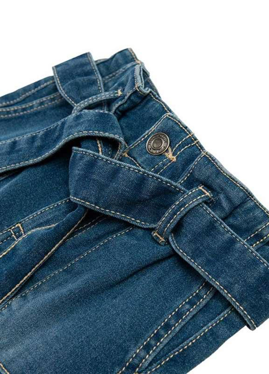 Синие демисезонные прямые джинсы Cool Club