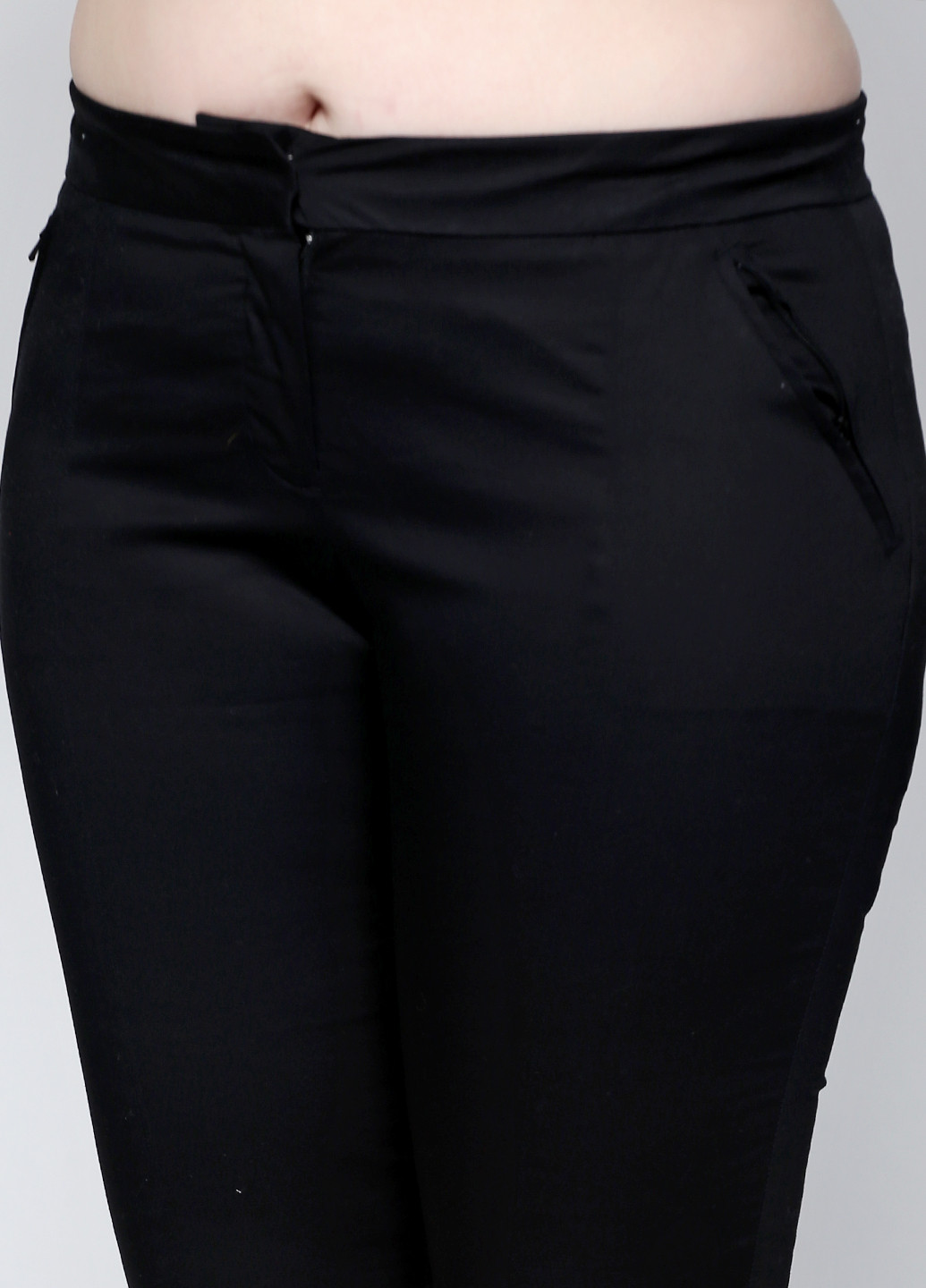 Черные кэжуал летние зауженные брюки Kookai