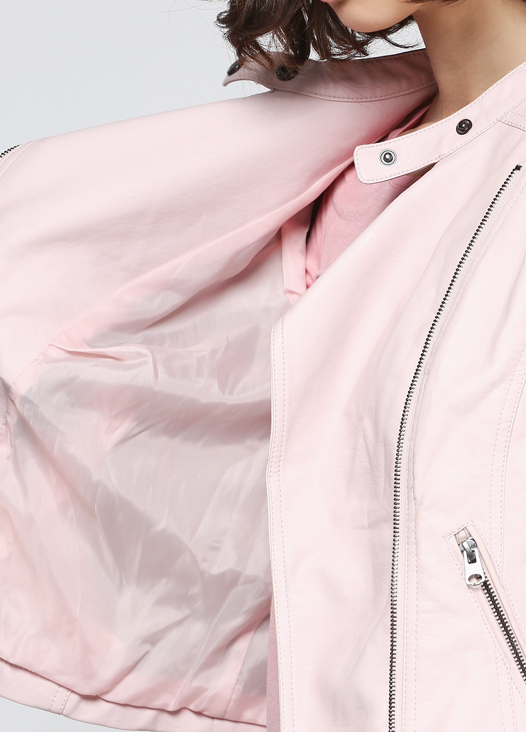 Розовая демисезонная куртка Even & Odd