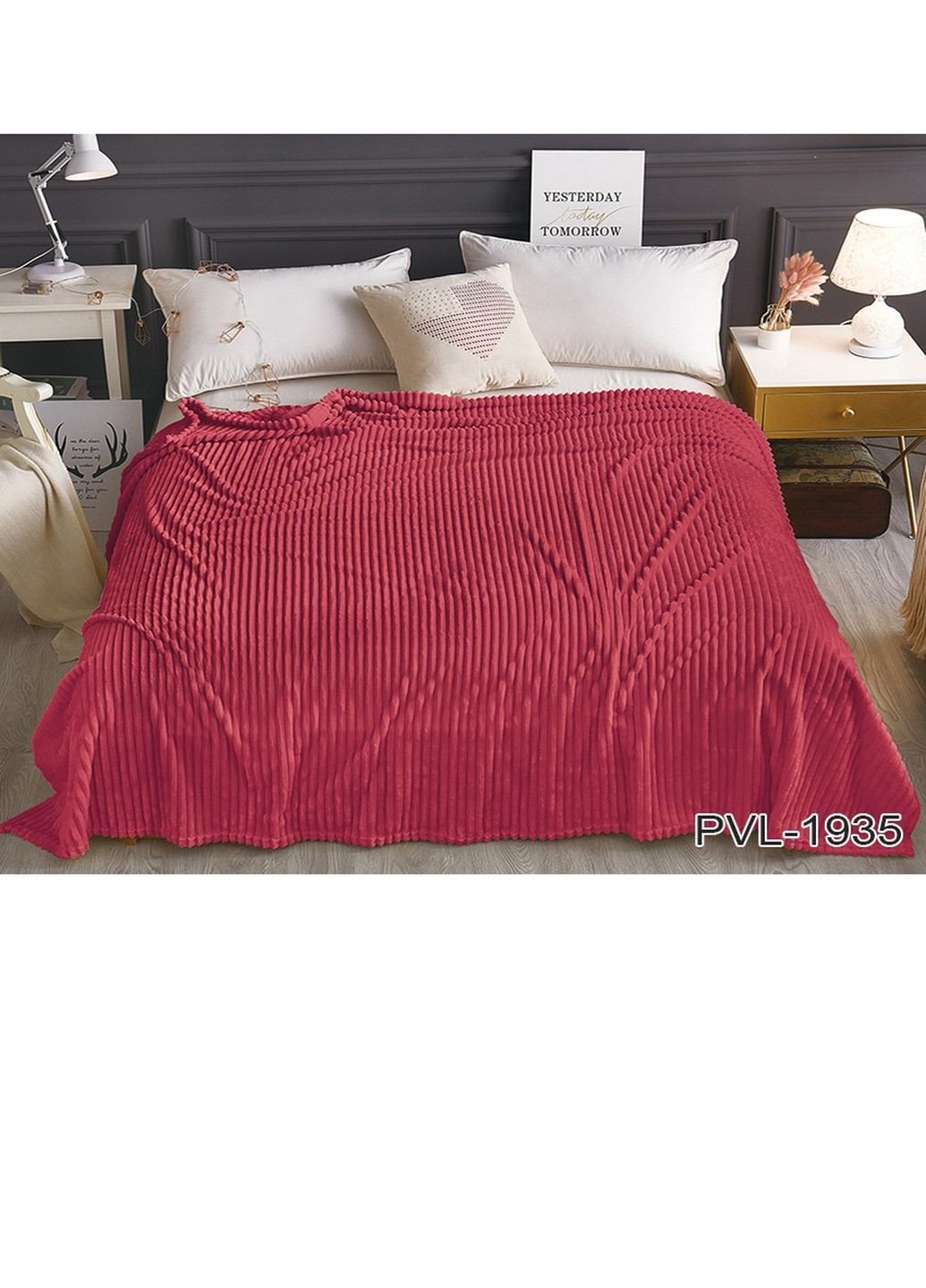 Плед мікрофібра 160х220 см ТМ TAG (252155226)