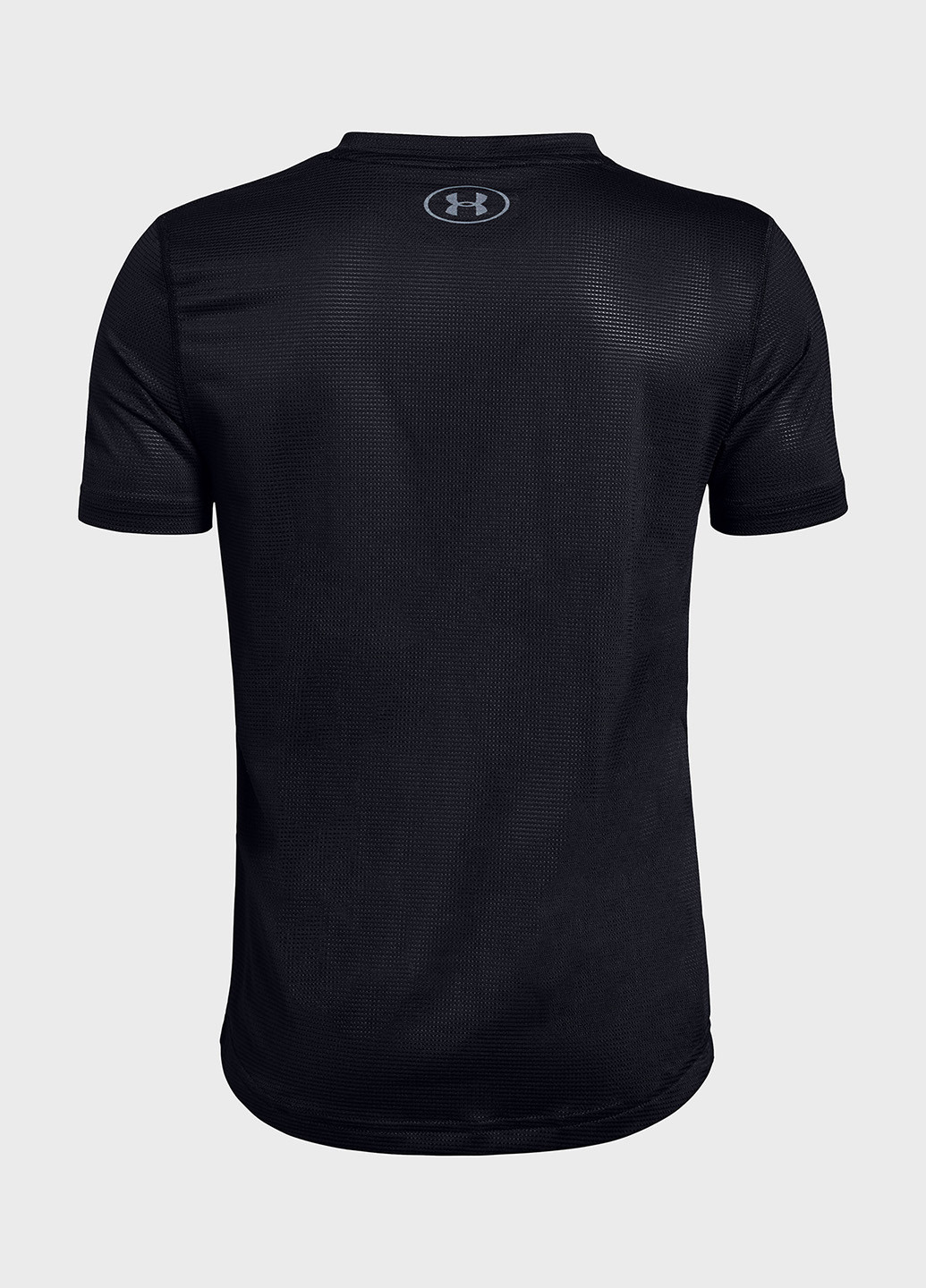 Чорна демісезонна футболка з коротким рукавом Under Armour