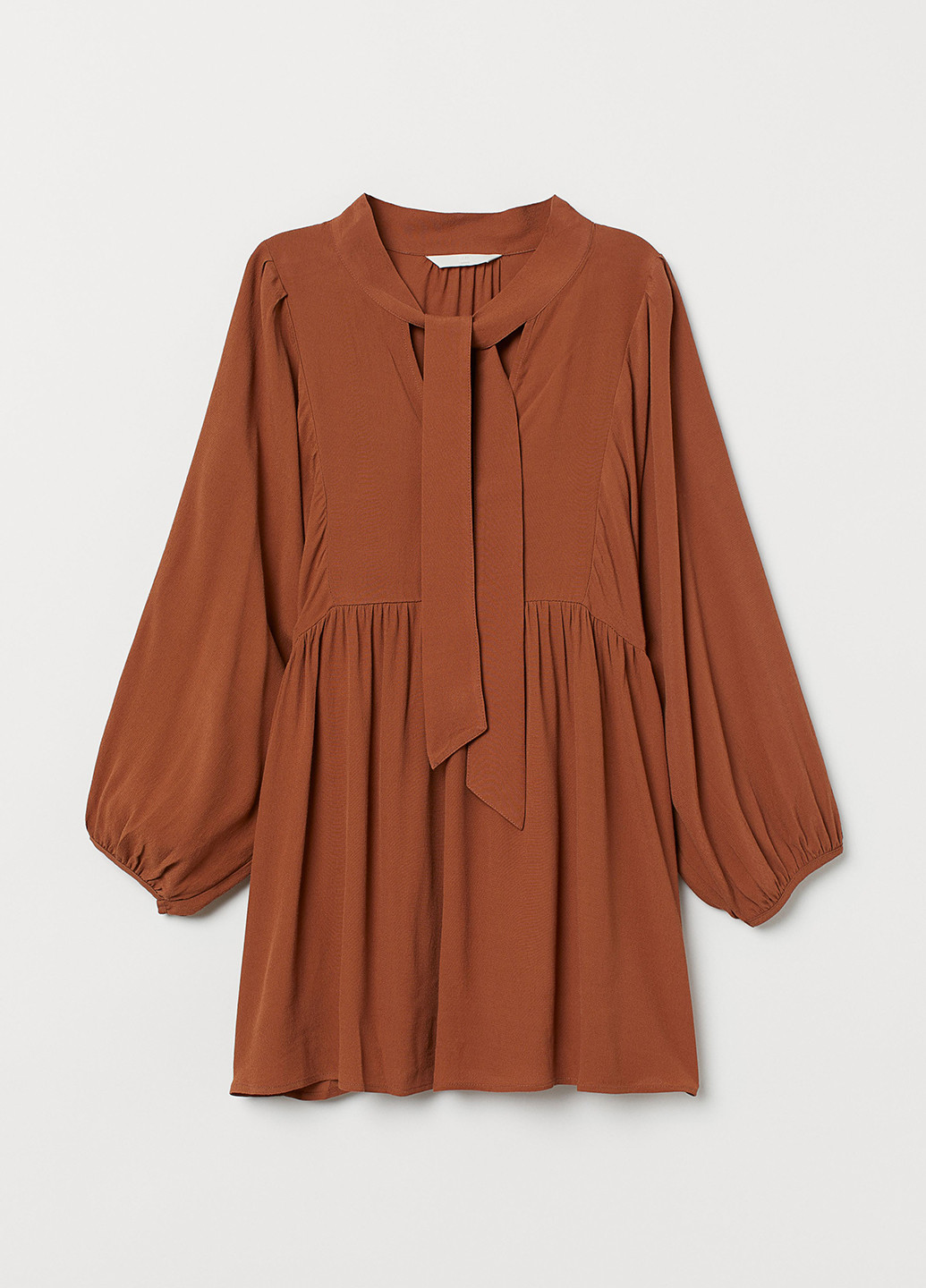 Коричневая блуза H&M