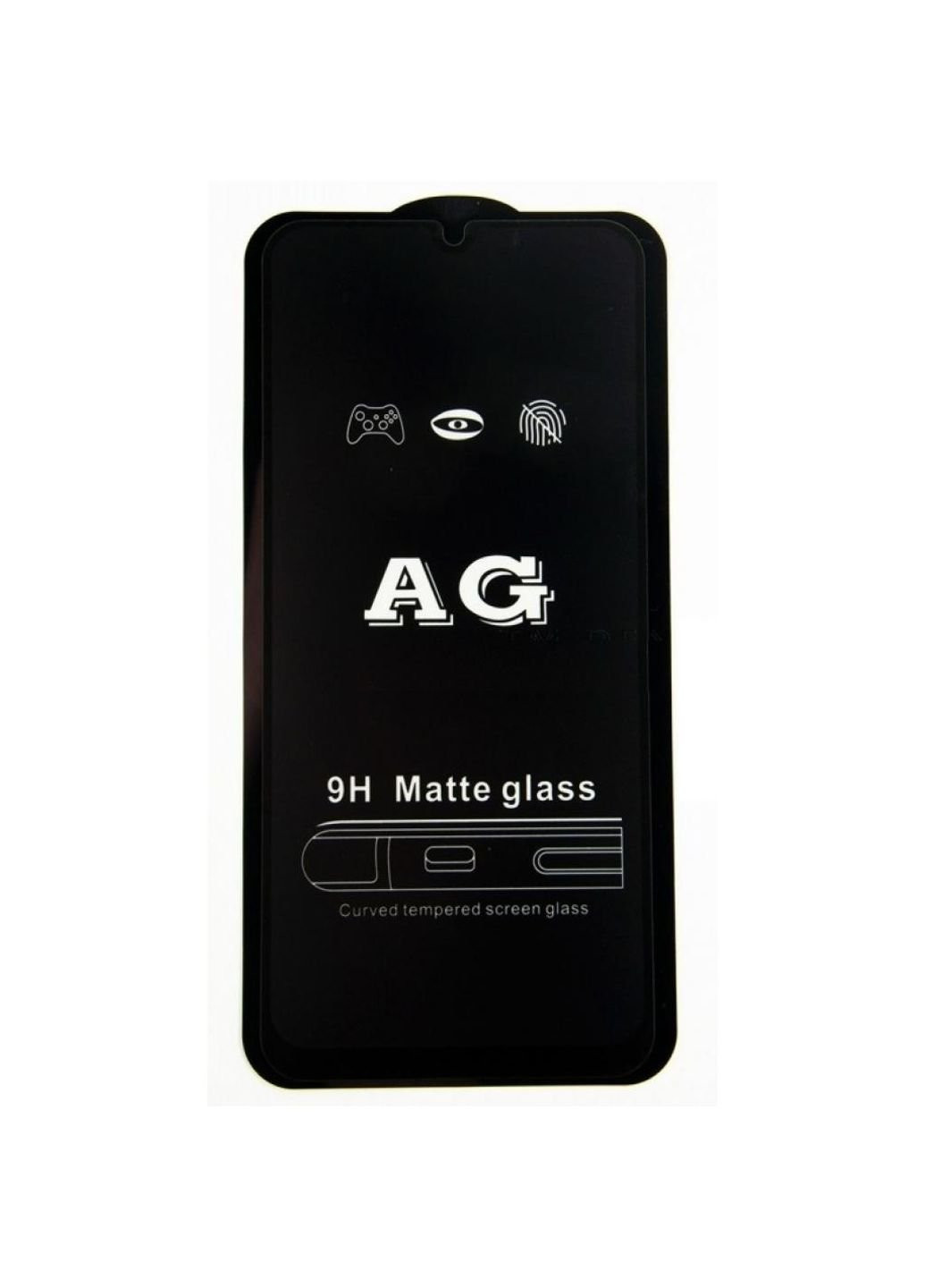 Скло захисне Full Glue Matte Huawei Y6p (TGFG-MATT-28) (TGFG-MATT-28) DENGOS (249608345)