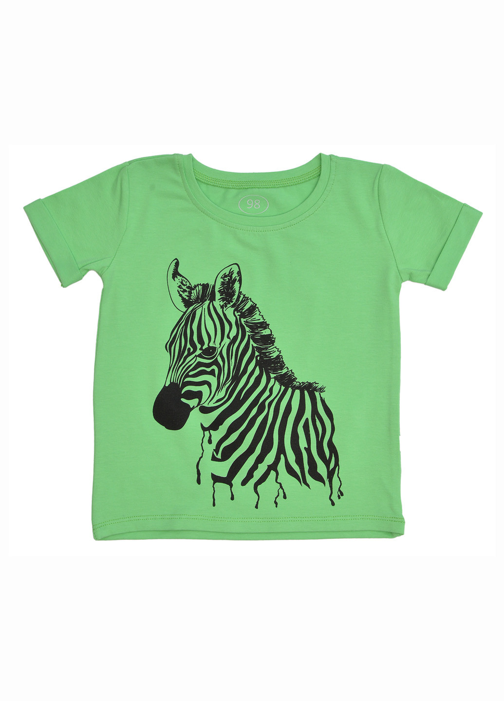 Зеленая демисезонная футболка Фламинго Текстиль