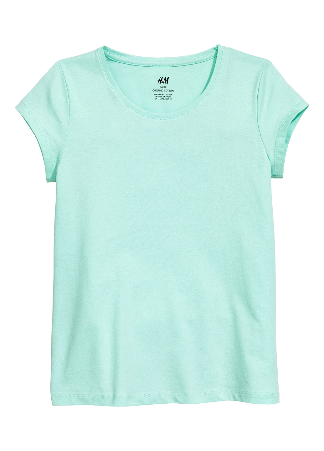 Комбинированная летняя футболка H&M