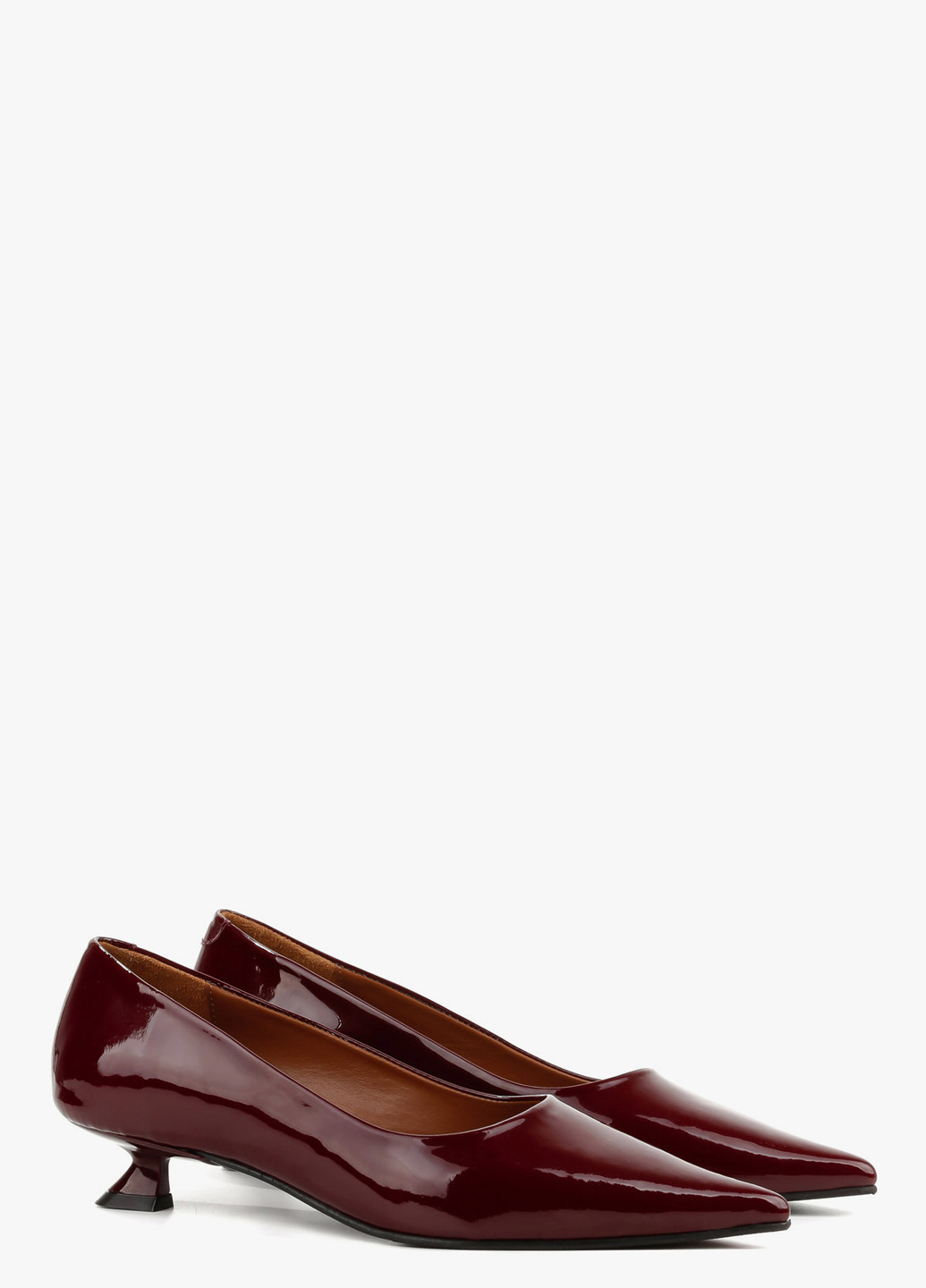 Le'BERDES Туфли лодочки бордовый з натуральная кожа, украина — демисезон (328003905)