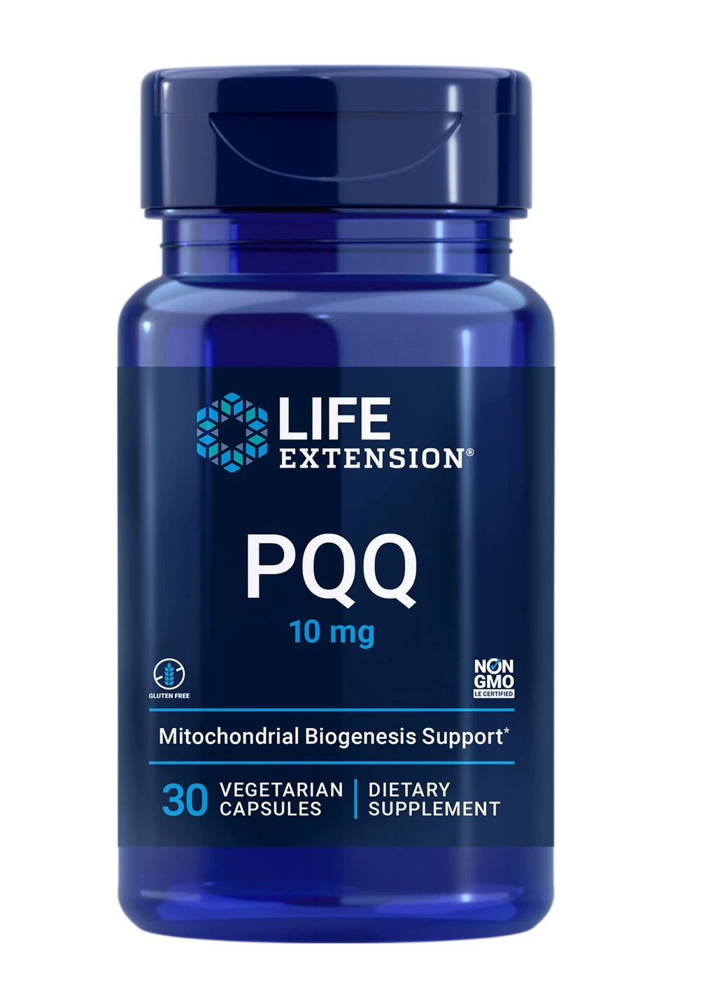 Пирролохинолинхинон PQQ (pyrroloquinoline quinone) 10 mg 30 Veggie Capsules Life Extension (254916583)