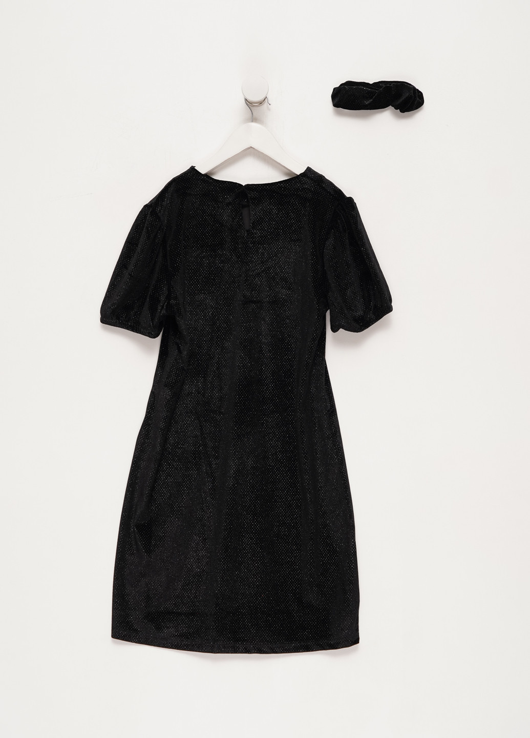 Черный демисезонный комплект (платье, резинка) Terranova